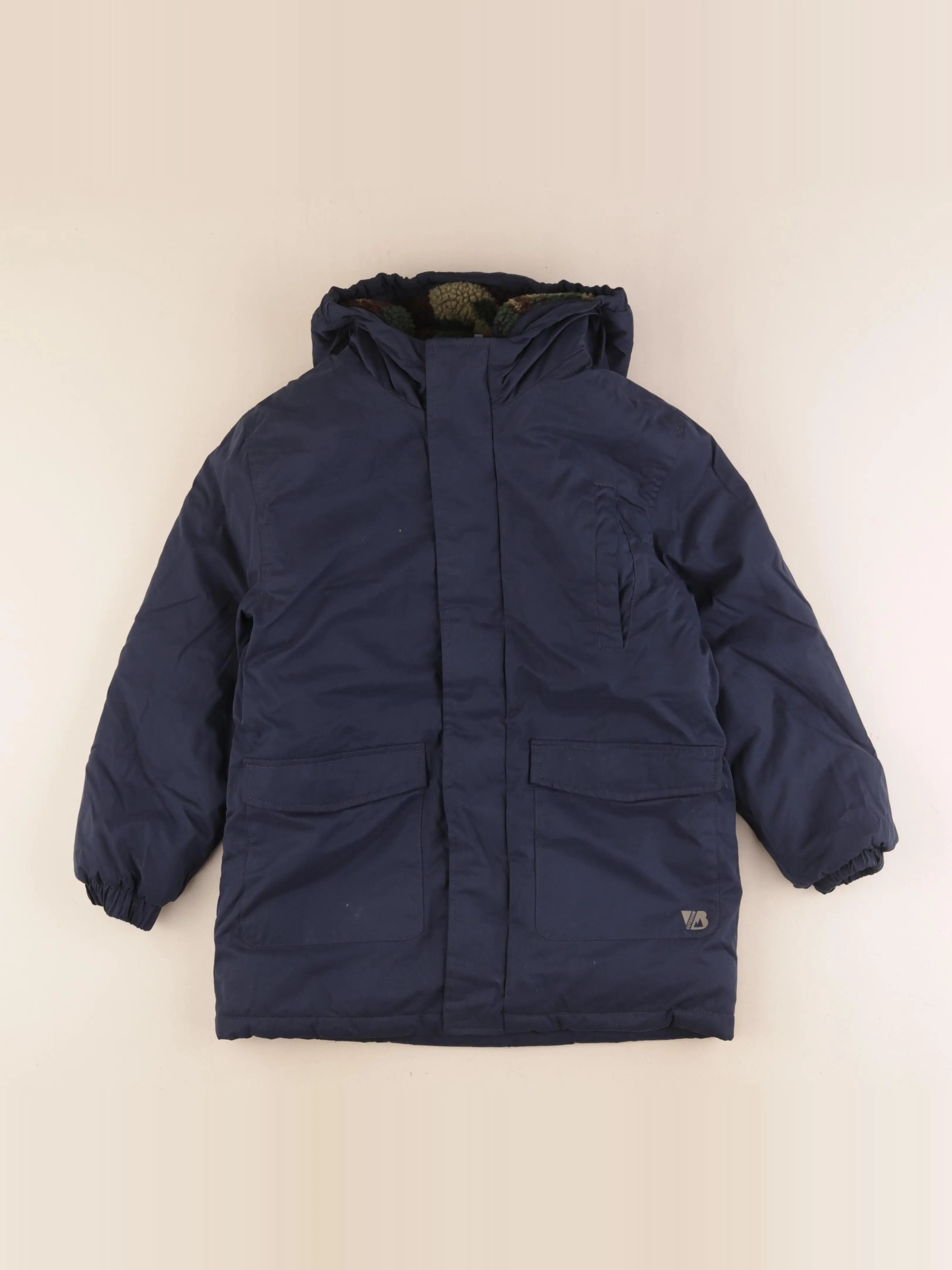 Vertbaudet - parka bleu - 9 ans