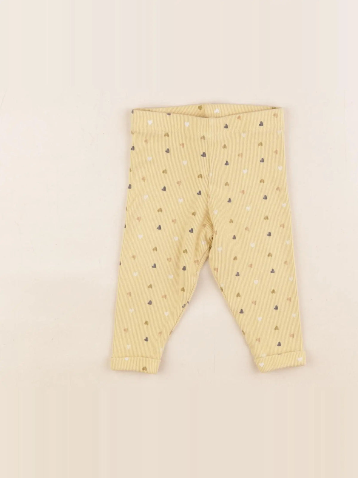 Tape à l'oeil - legging jaune - 6 mois
