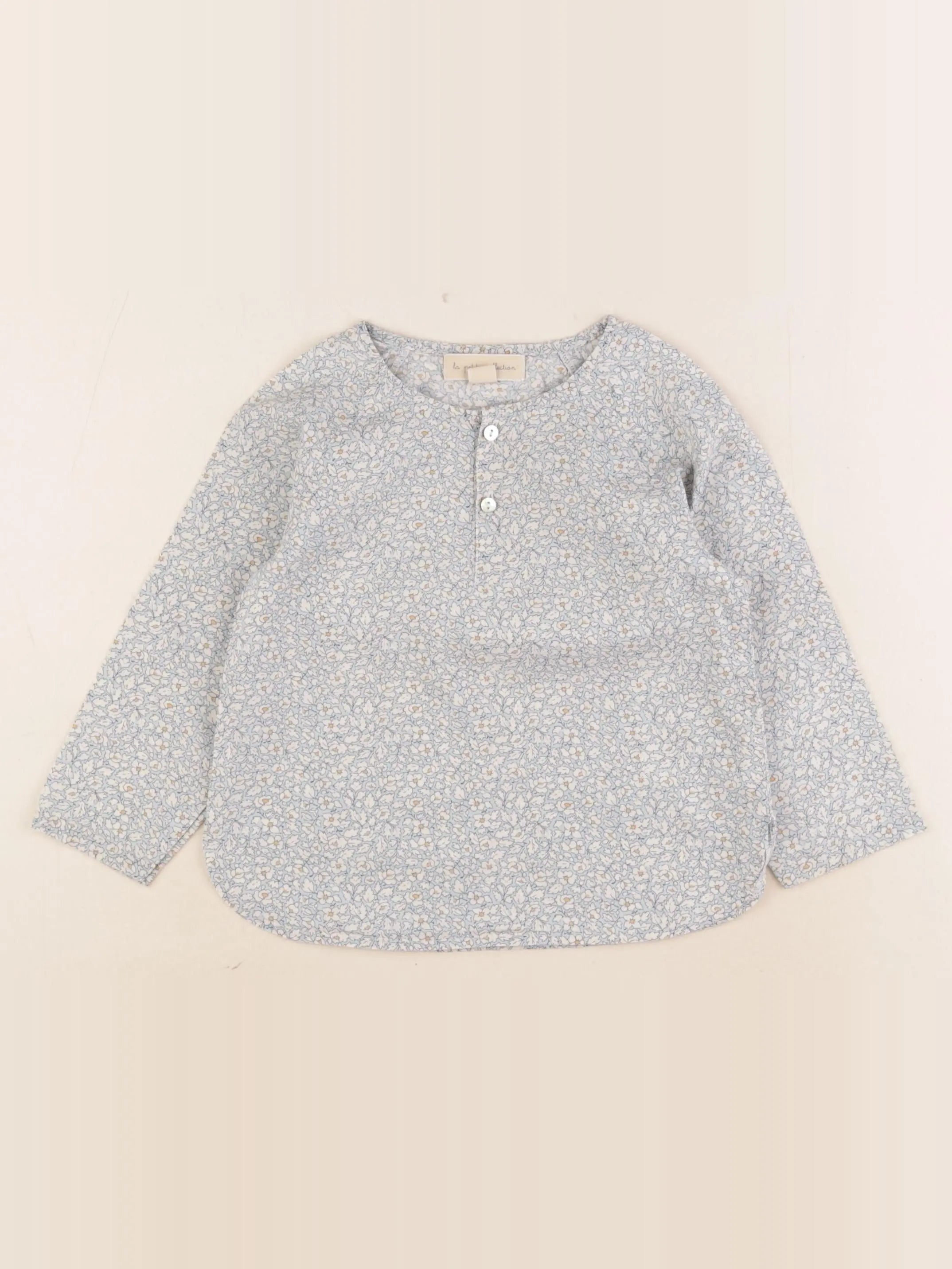 La Petite Collection - blouse bleu - 3 ans