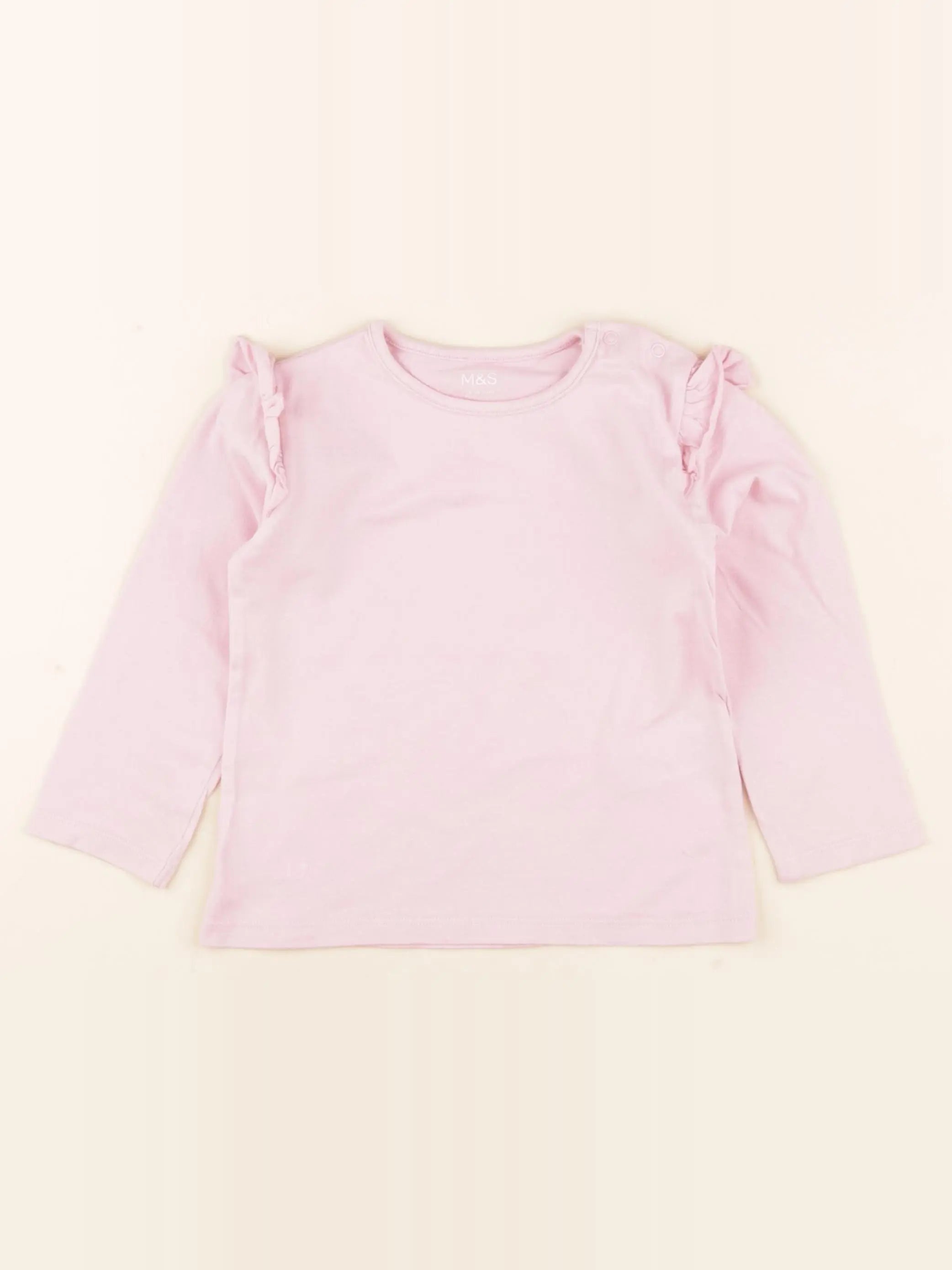 Marks & Spencer - tee-shirt rose - 18/24 mois
