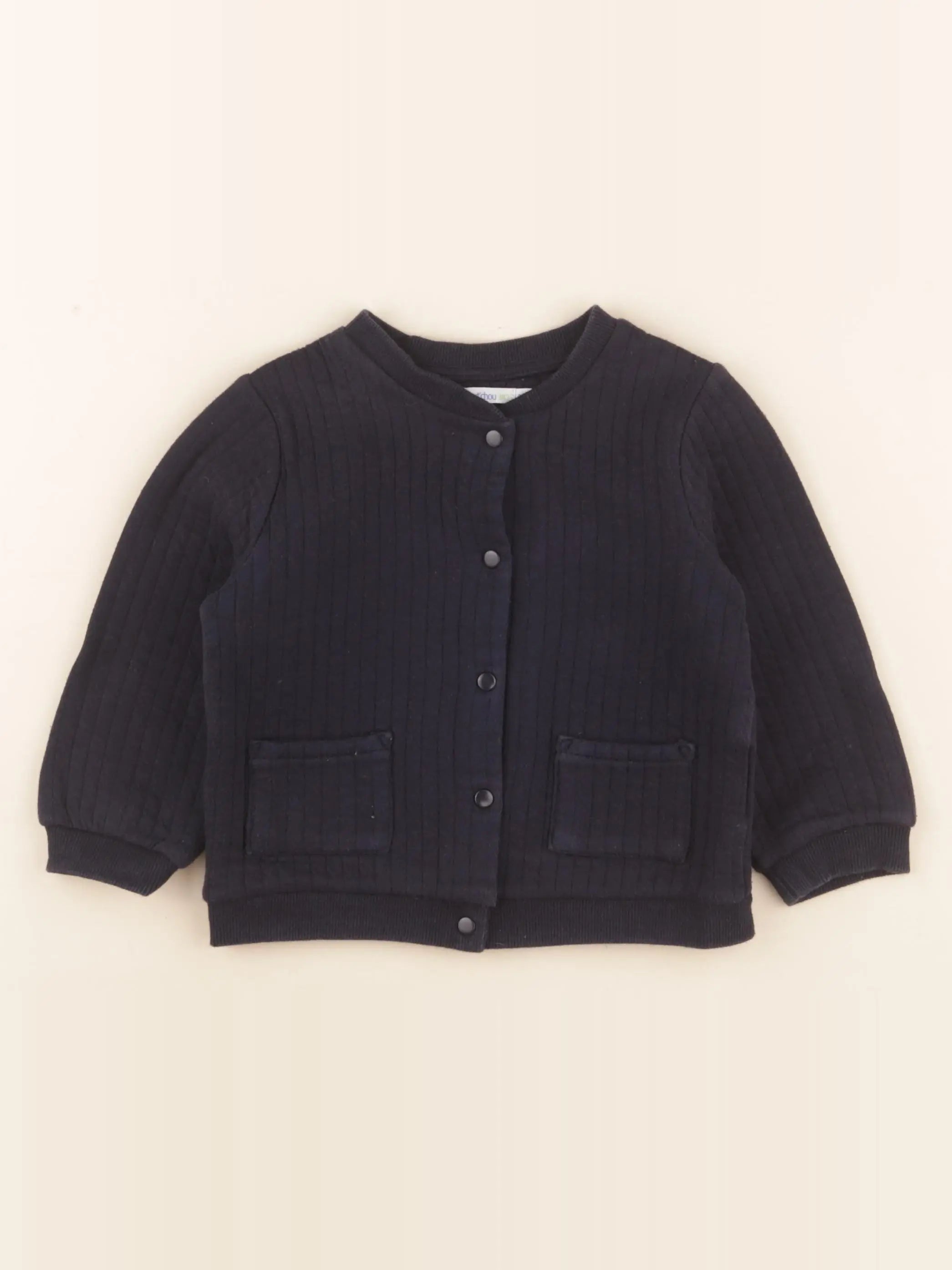 Boutchou - sweat bleu - 36 mois