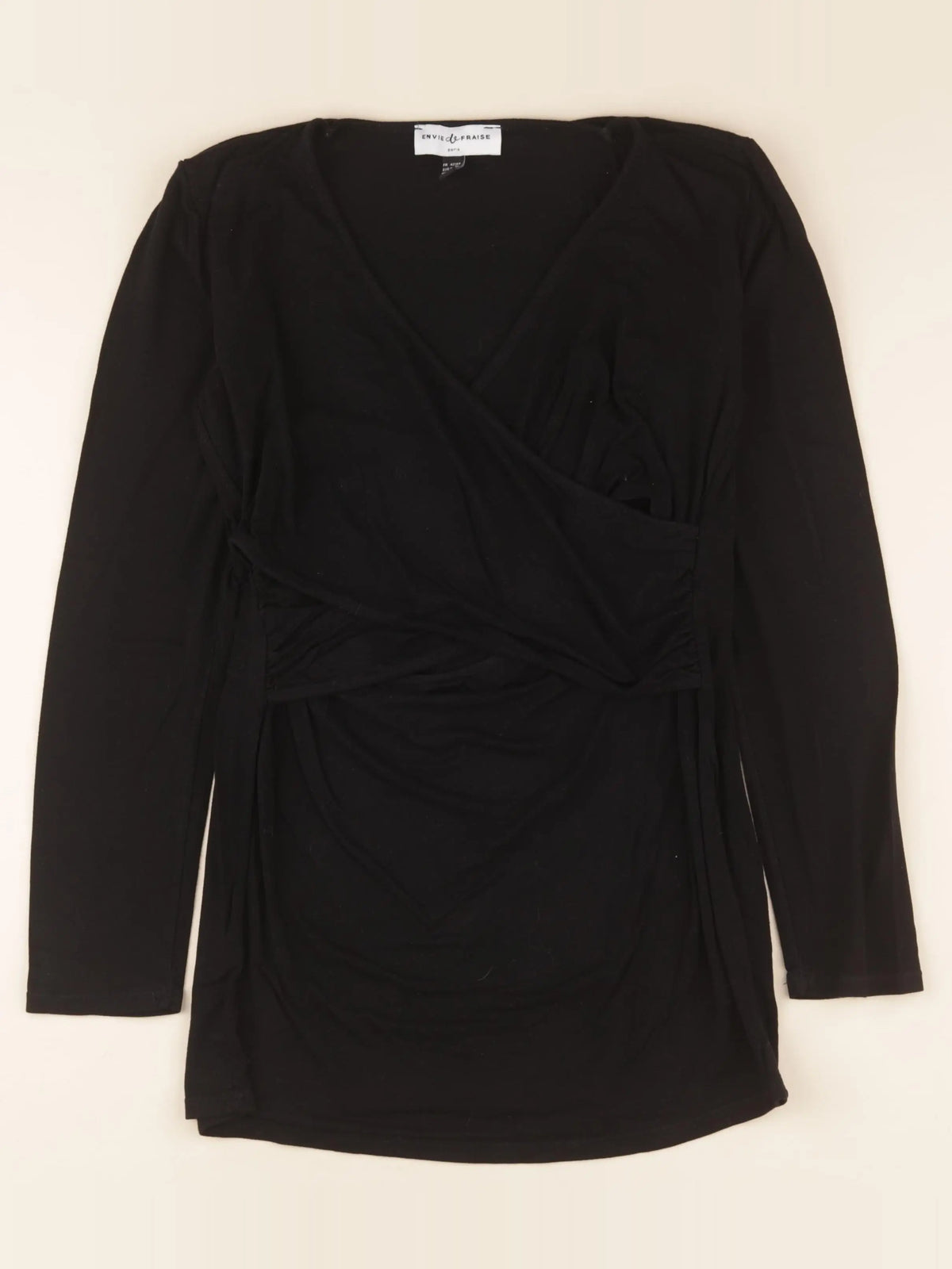 Envie de fraise - tee-shirt grossesse noir - 42 à 44
