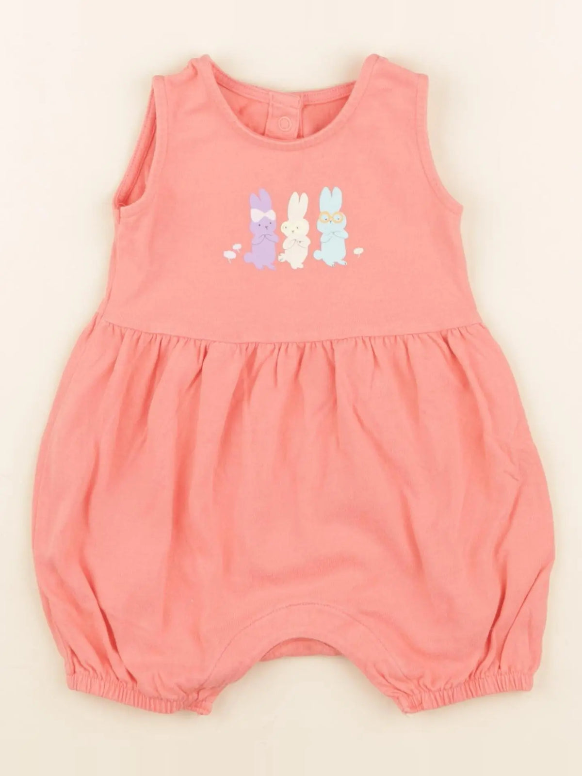 Marks & Spencer - combinaison orange - 3/6 mois