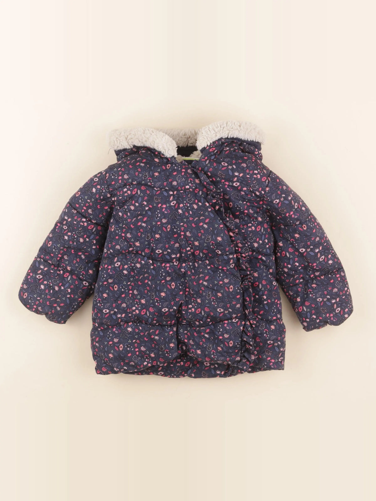 Tape à l'oeil - manteau bleu, rose - 24 mois