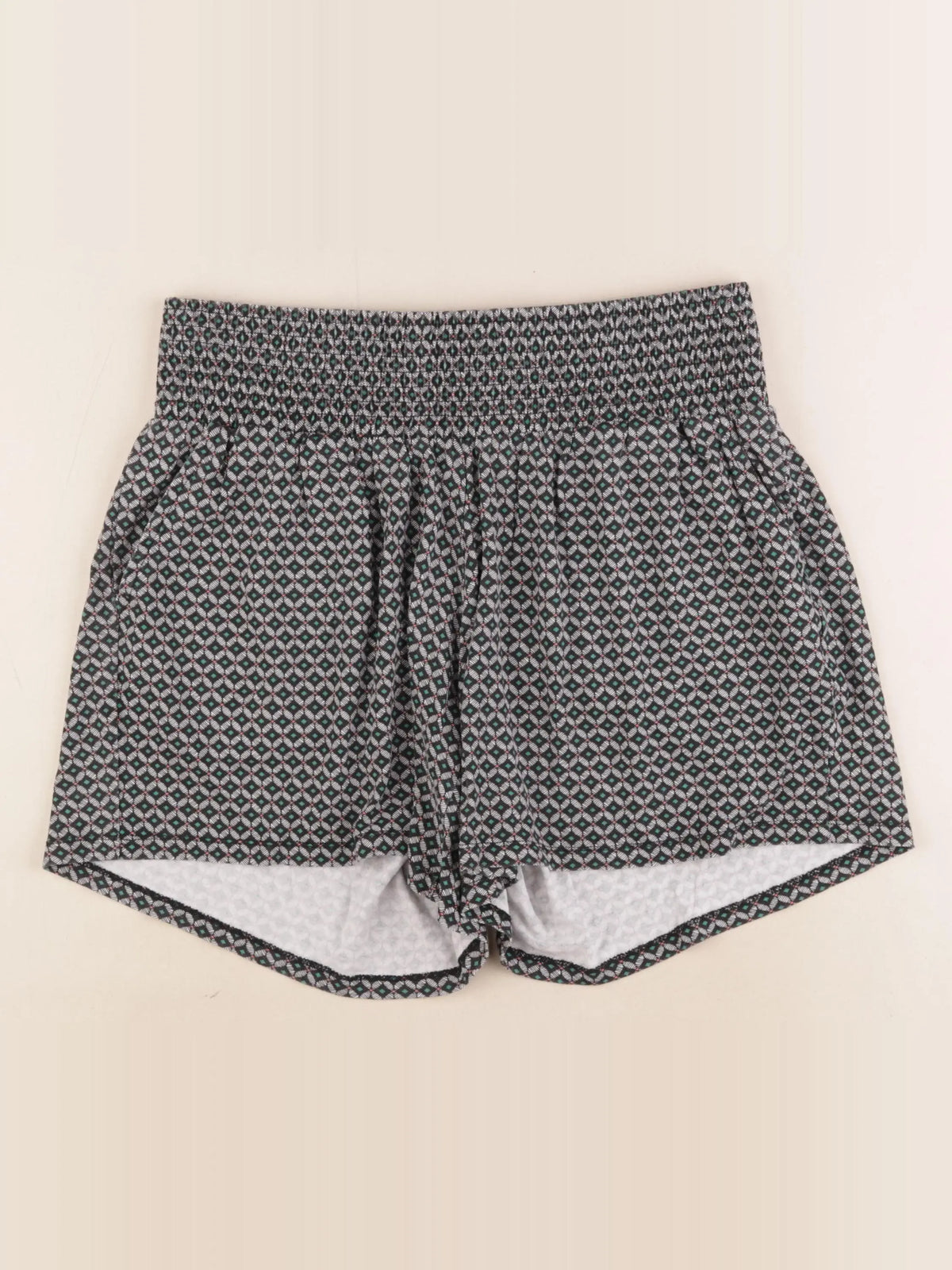 La Halle - short grossesse vert - m