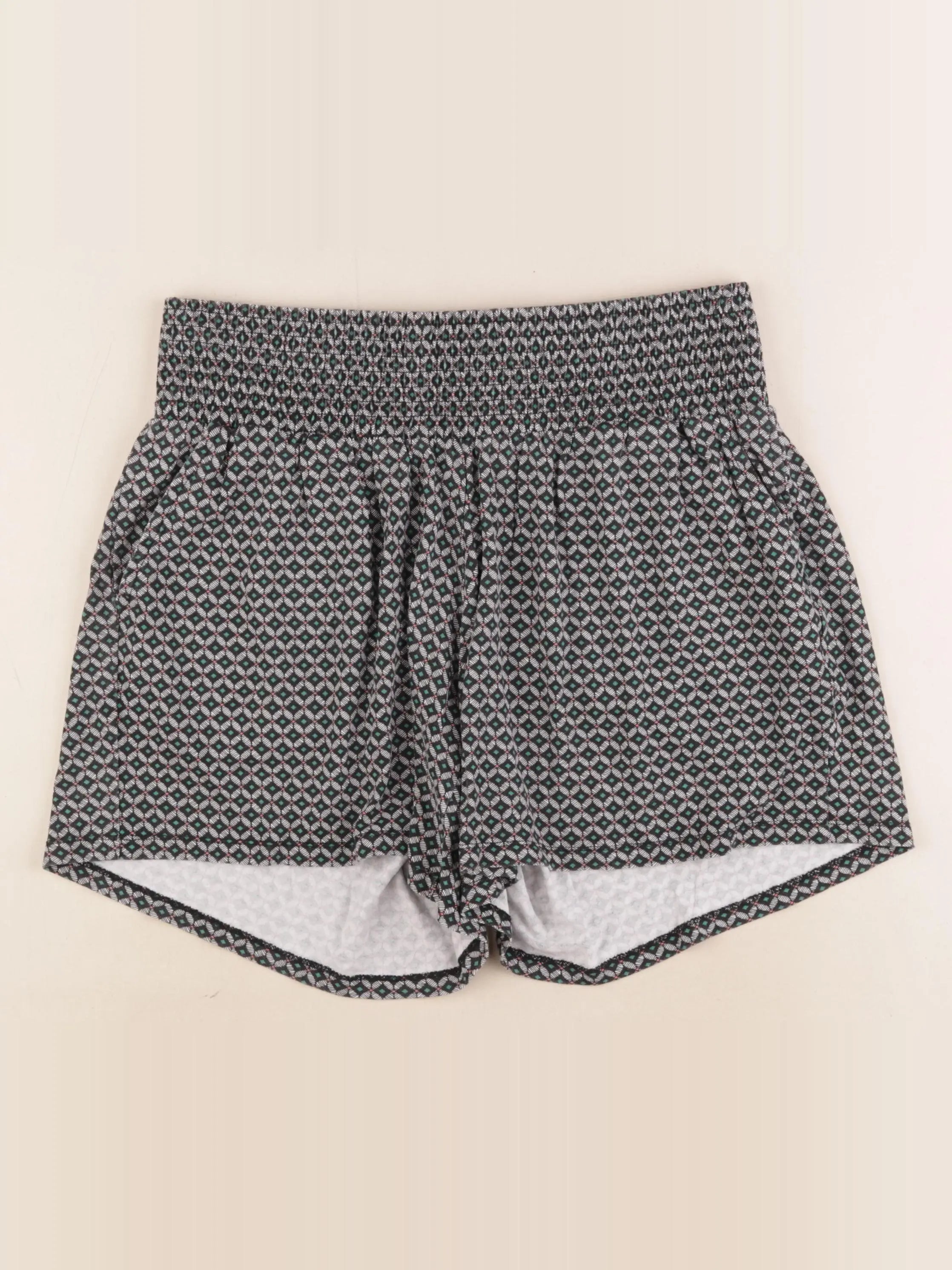 La Halle - short grossesse vert - m