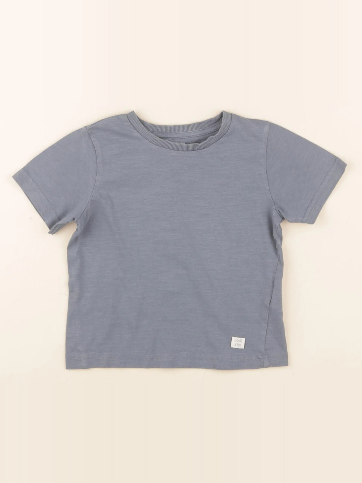 Vertbaudet - tee-shirt bleu - 4 ans