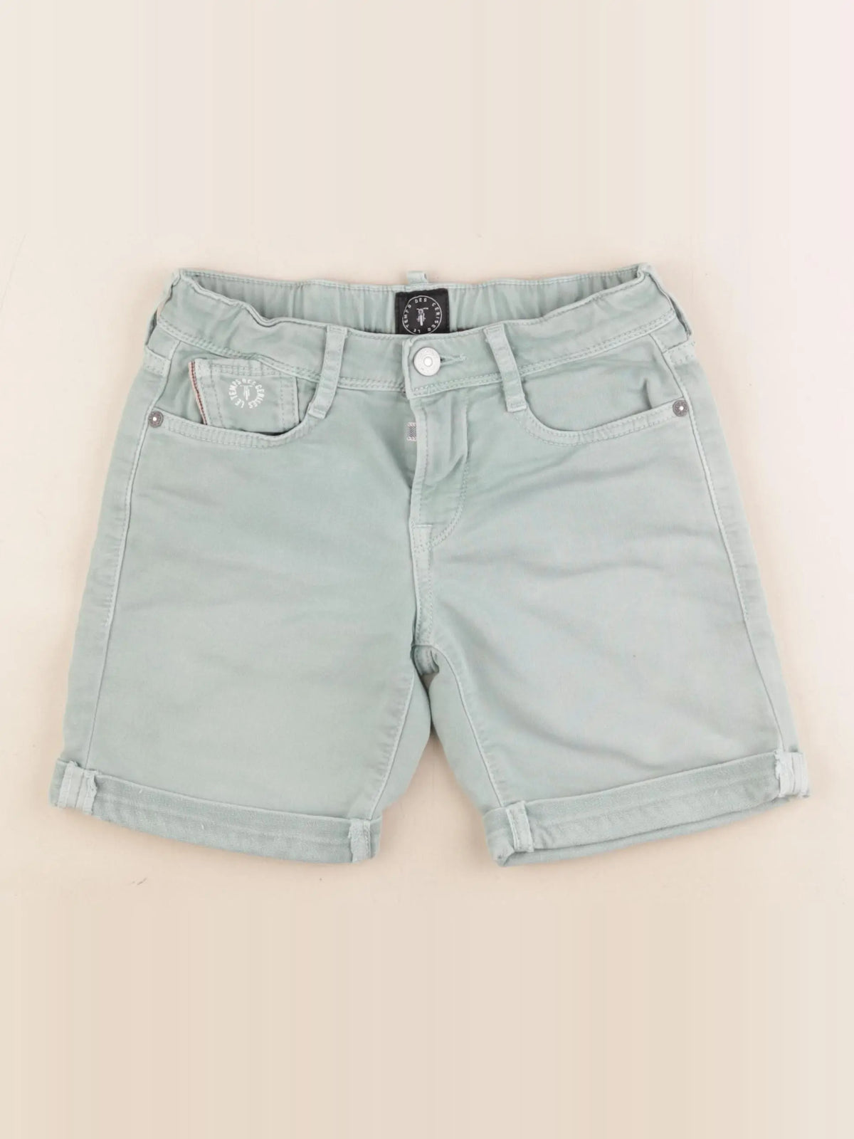 Le temps des cerises - short vert - 8 ans