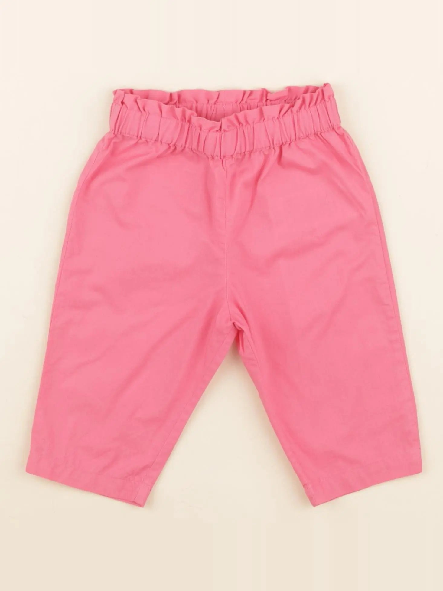 Bonton - pantalon rose - 6 mois