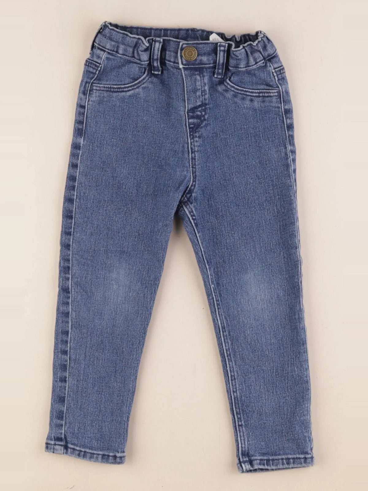 H&M - jean bleu - 18/24 mois