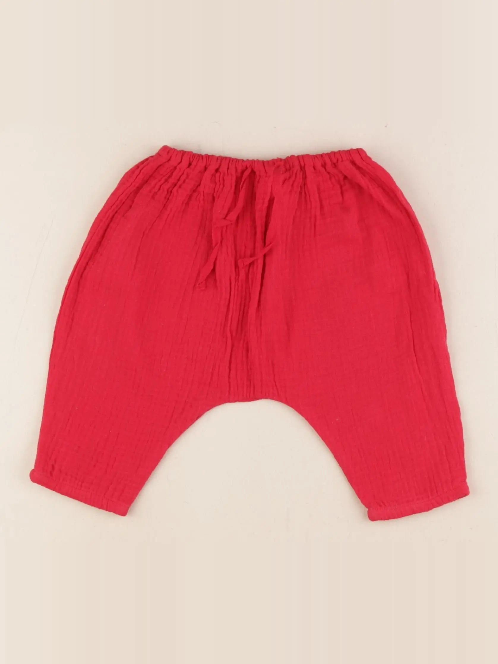 Boutchou - sarouel rouge - 1 mois
