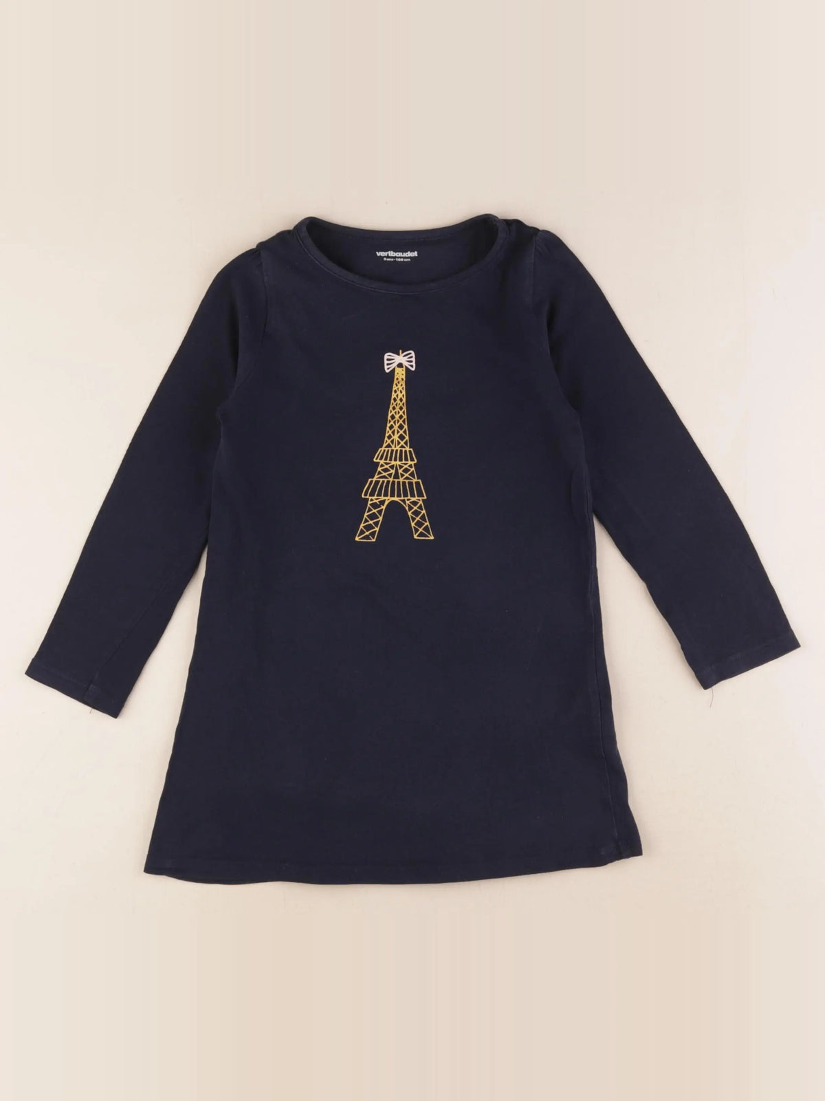 Vertbaudet - robe bleu - 5 ans