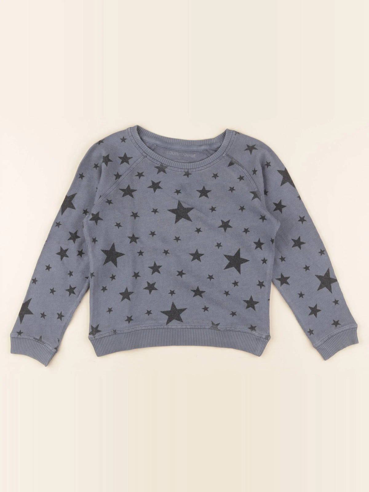 Louis Louise - pull bleu - 6 ans