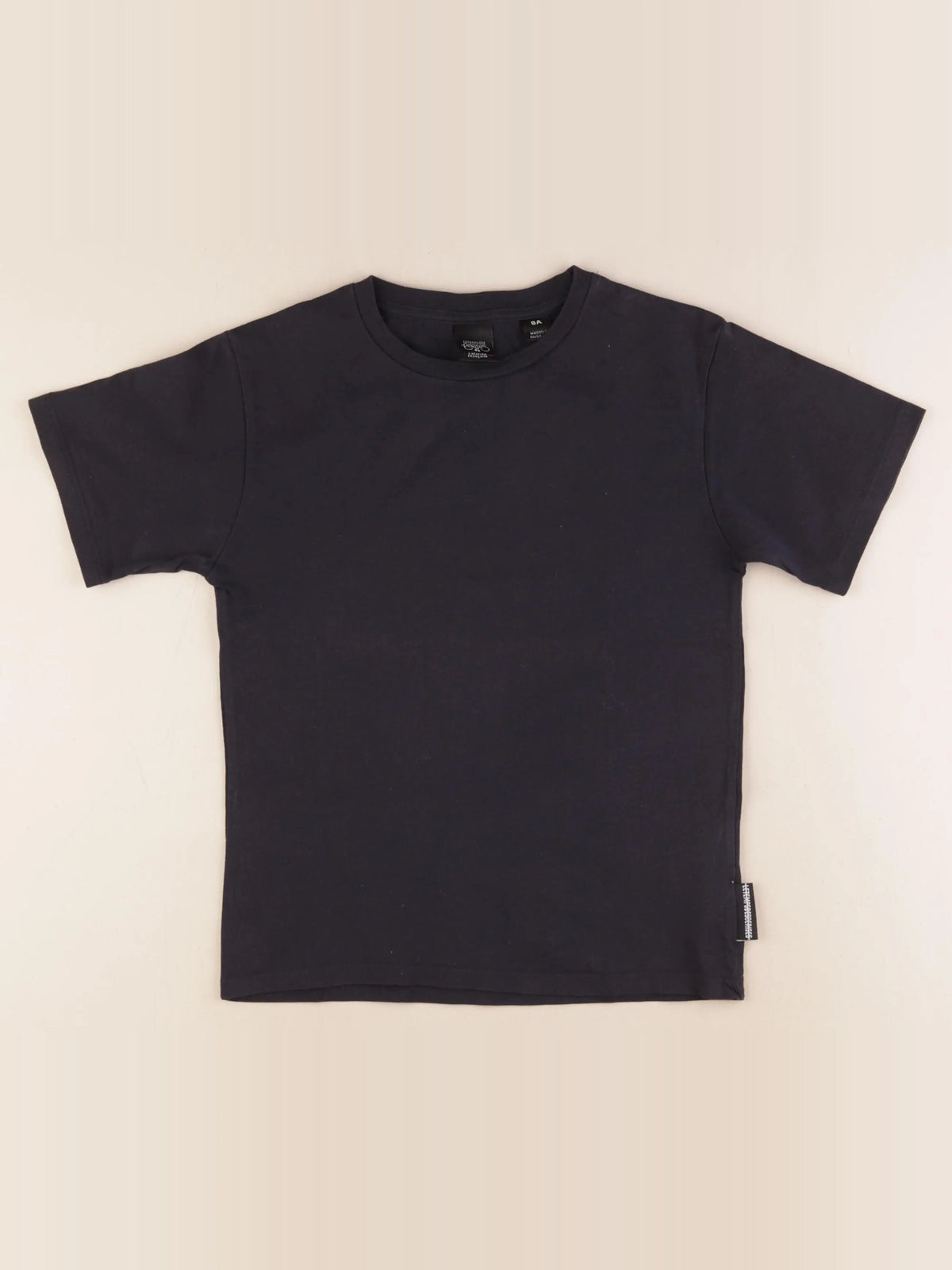 Le temps des cerises - tee-shirt imprimé au dos noir - 8 ans