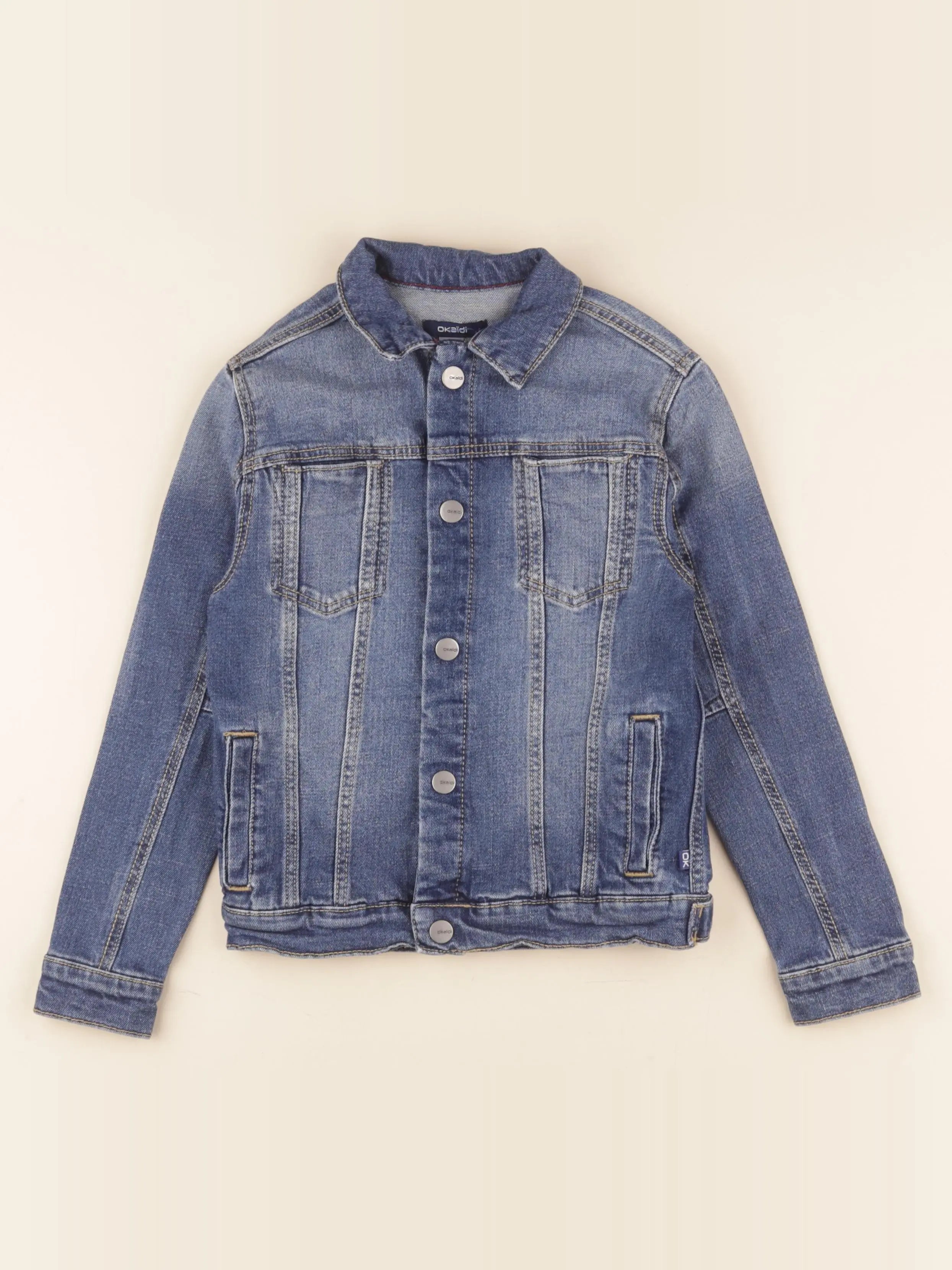 Okaidi - veste bleu - 6 ans