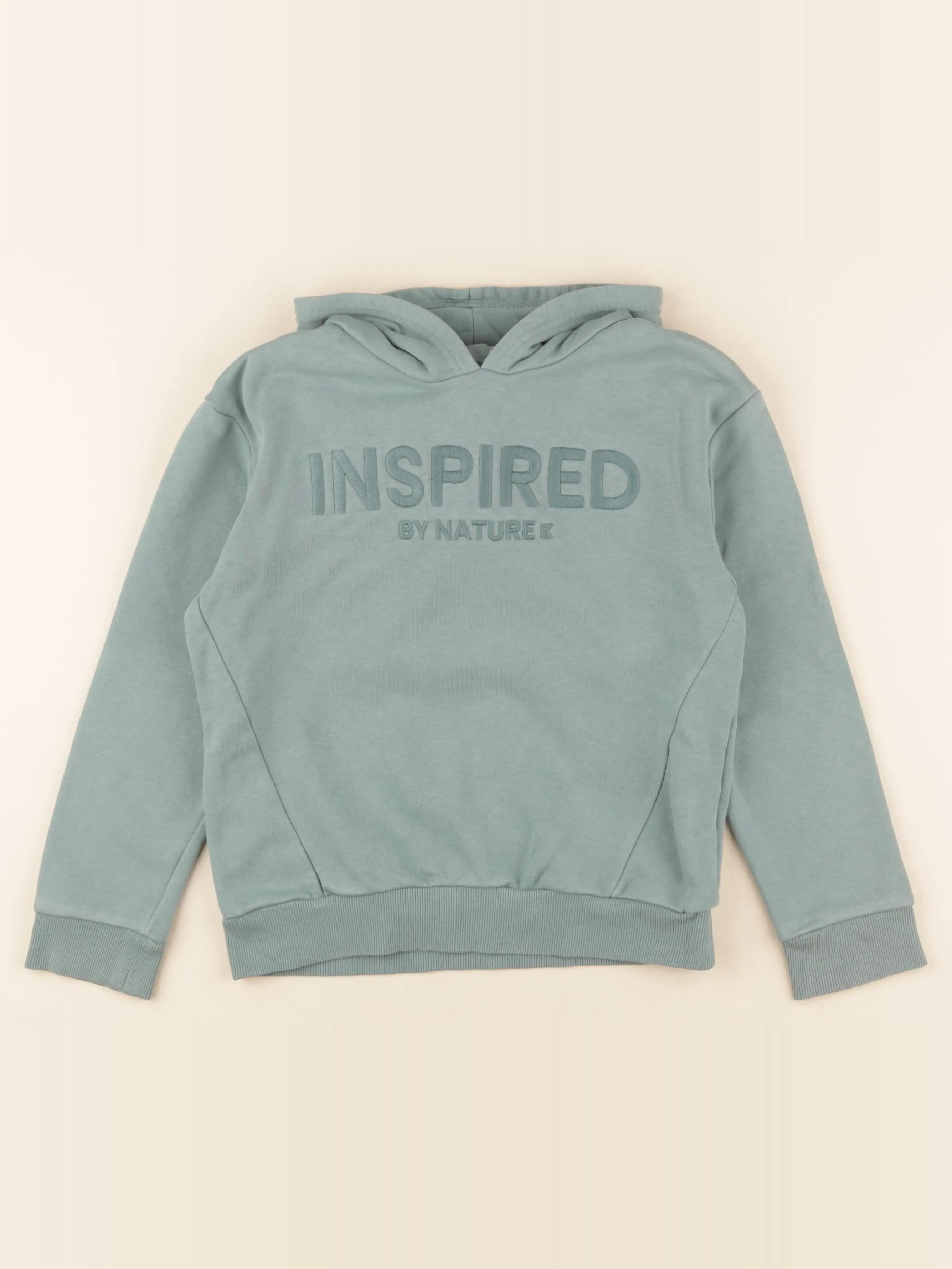 Okaidi - sweat vert - 8 ans