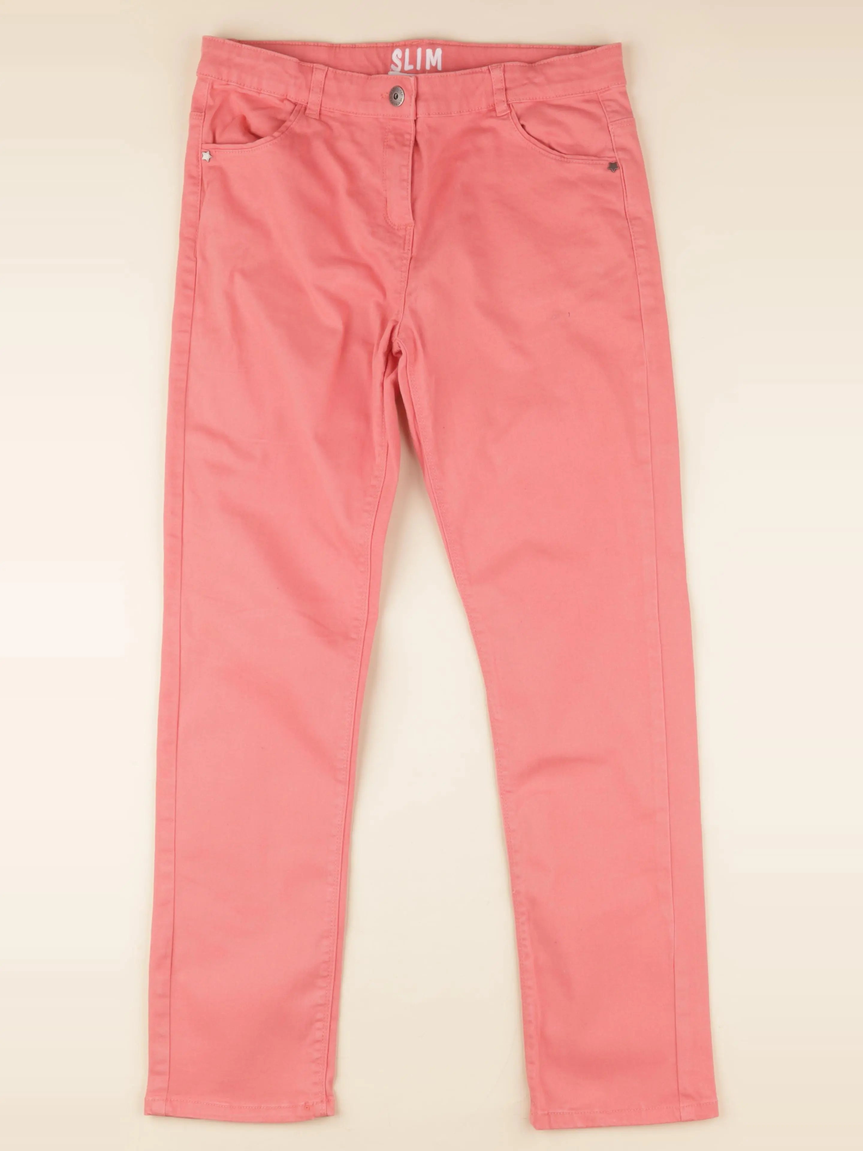 Vertbaudet - pantalon rose - 14 ans