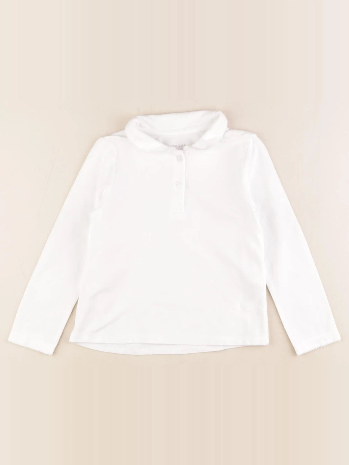 Cyrillus - polo blanc - 4 ans