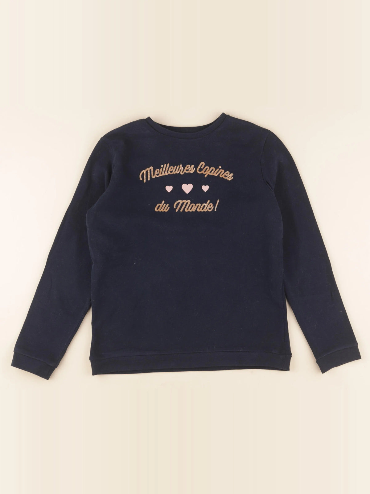 Vertbaudet - sweat bleu - 12 ans