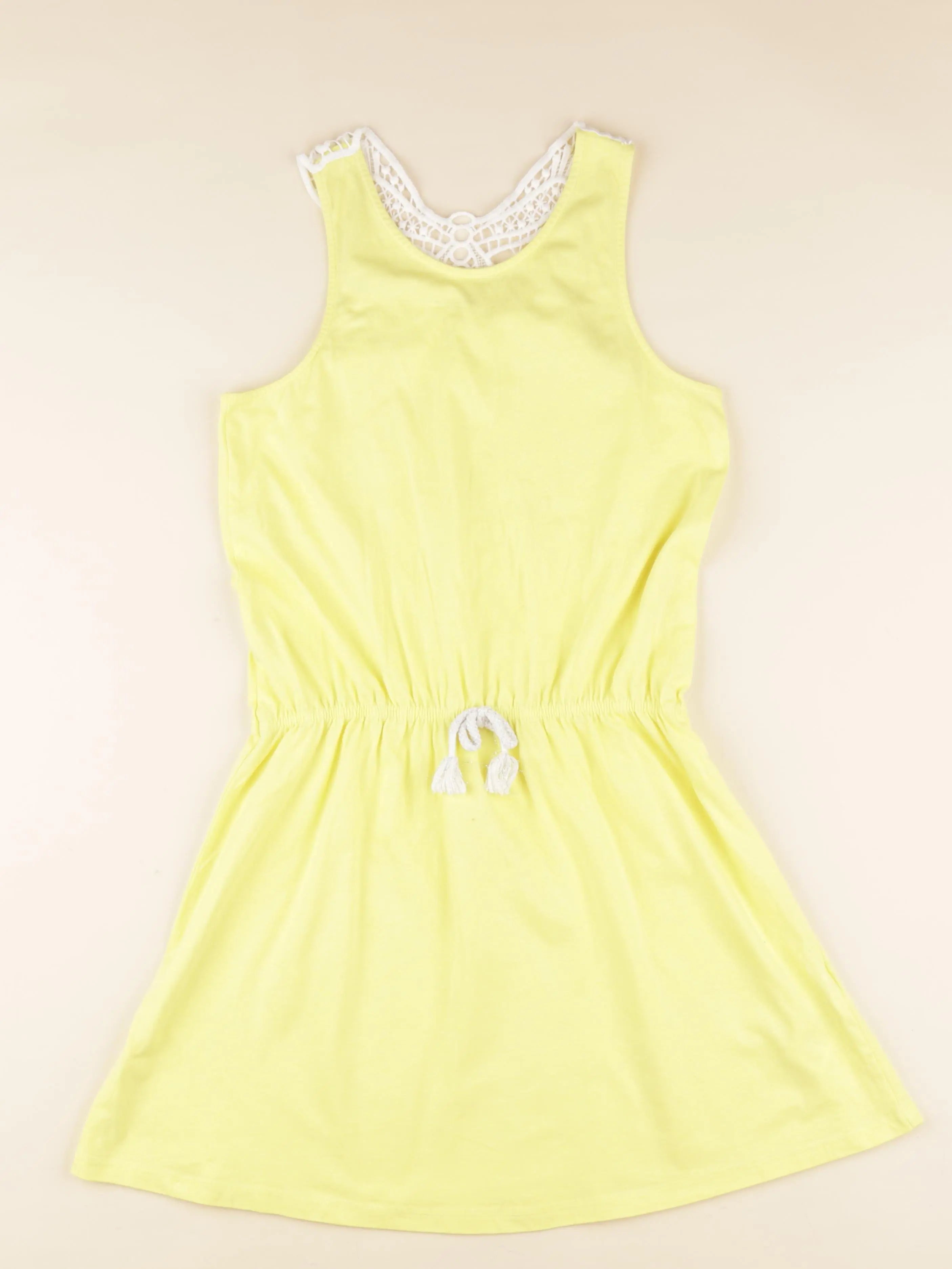 Vertbaudet - robe jaune - 12 ans