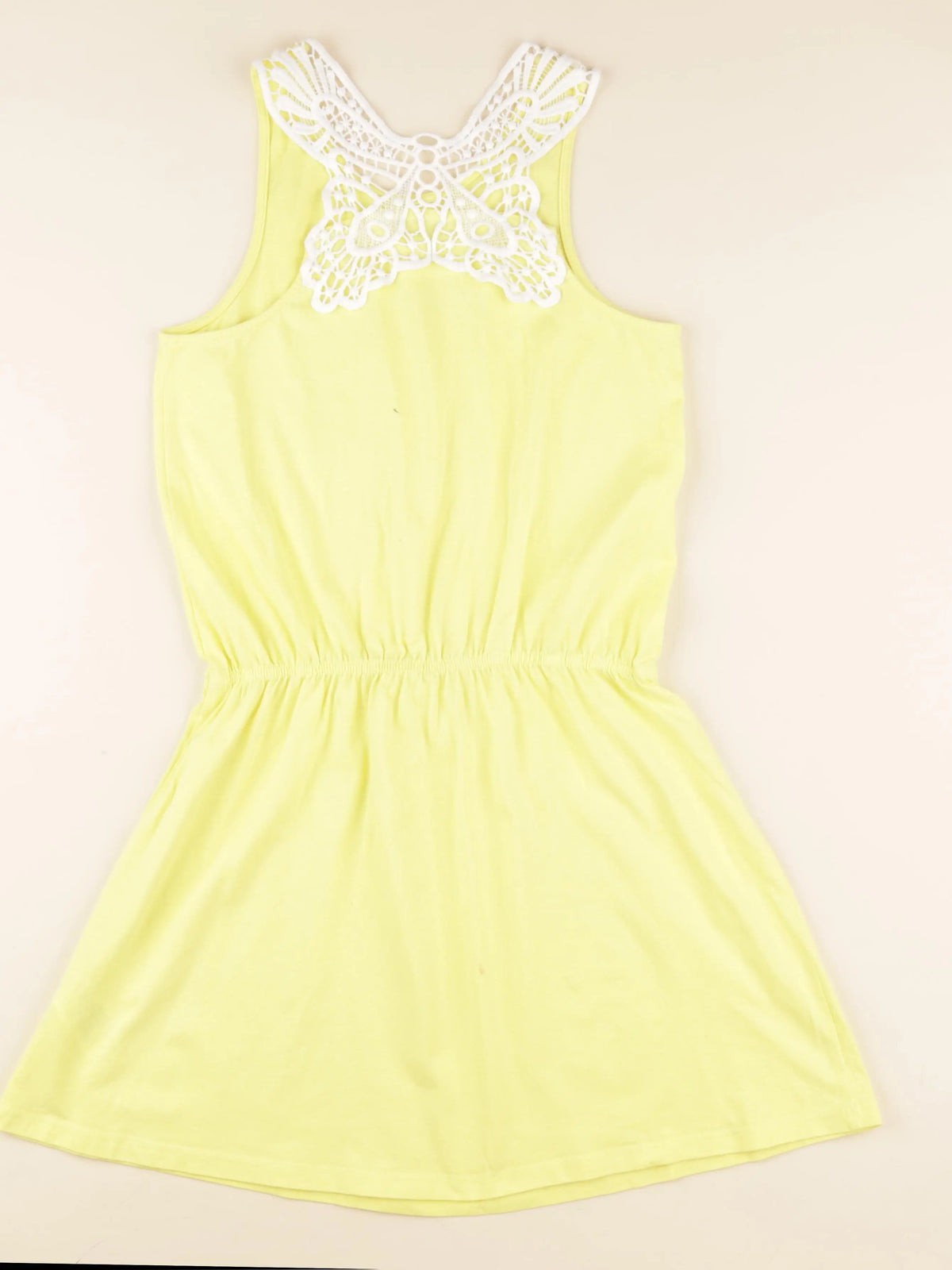Vertbaudet - robe jaune - 12 ans