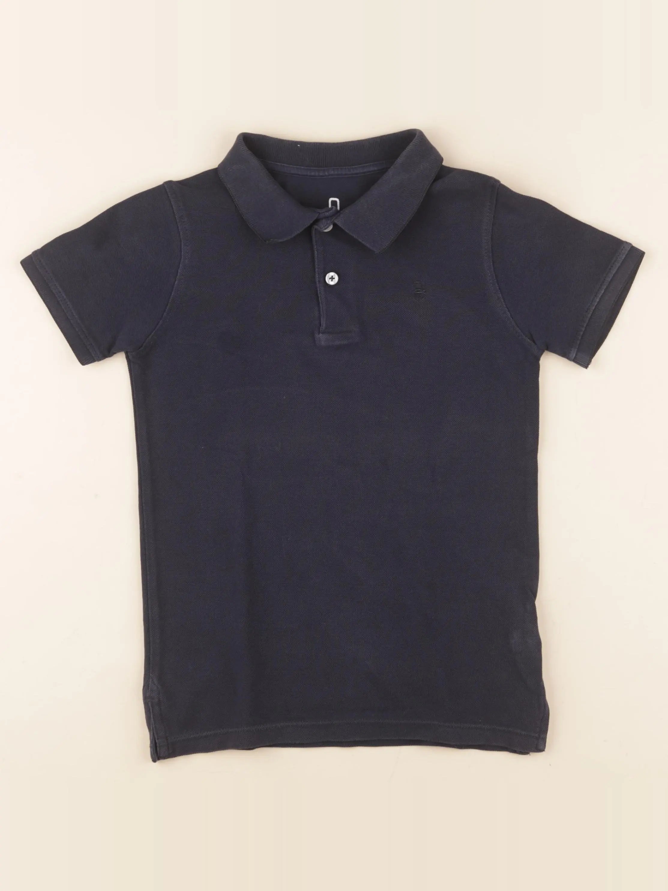 Okaidi - polo bleu - 8 ans