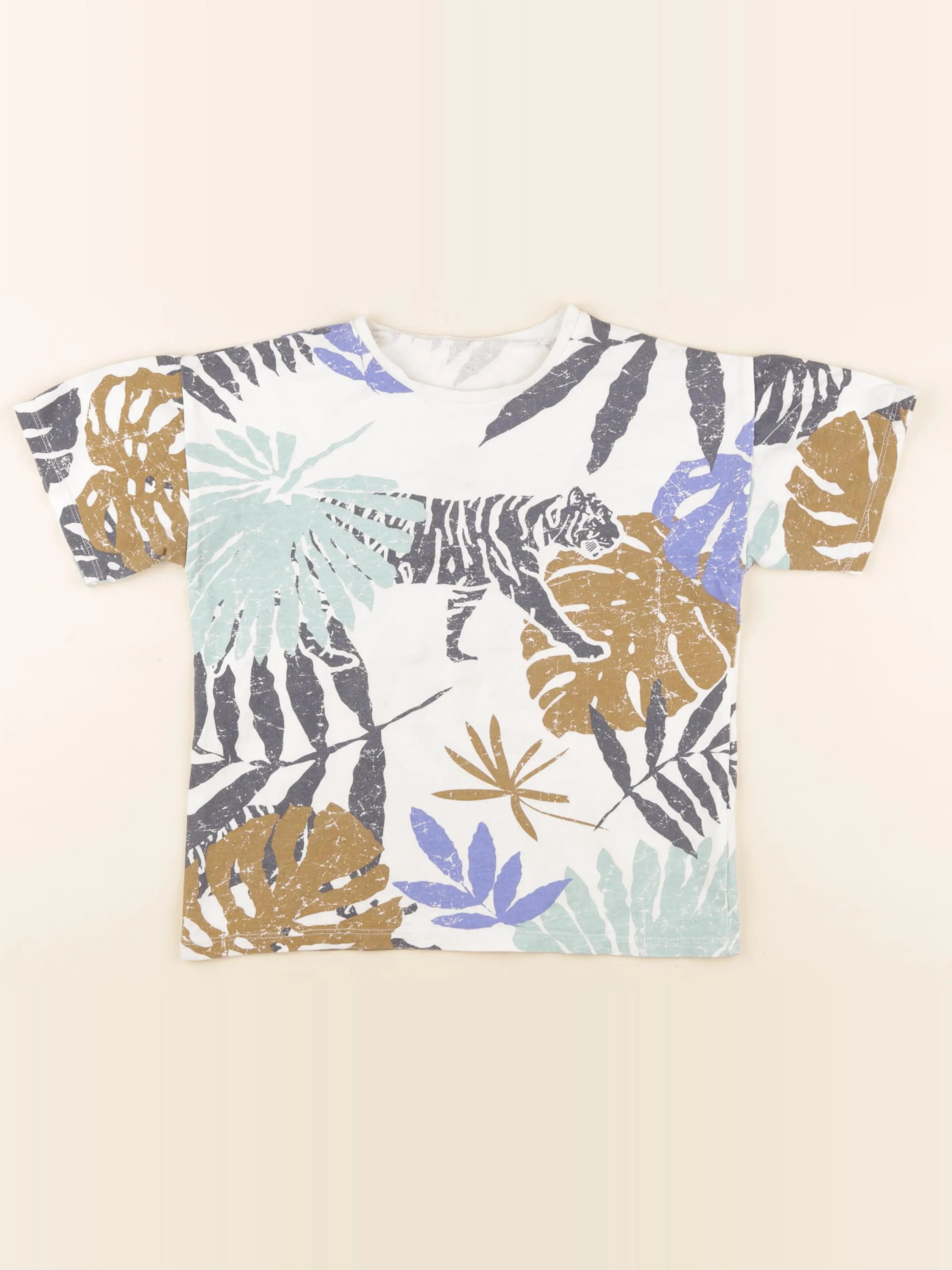 Vertbaudet - tee-shirt multicolore - 8 ans