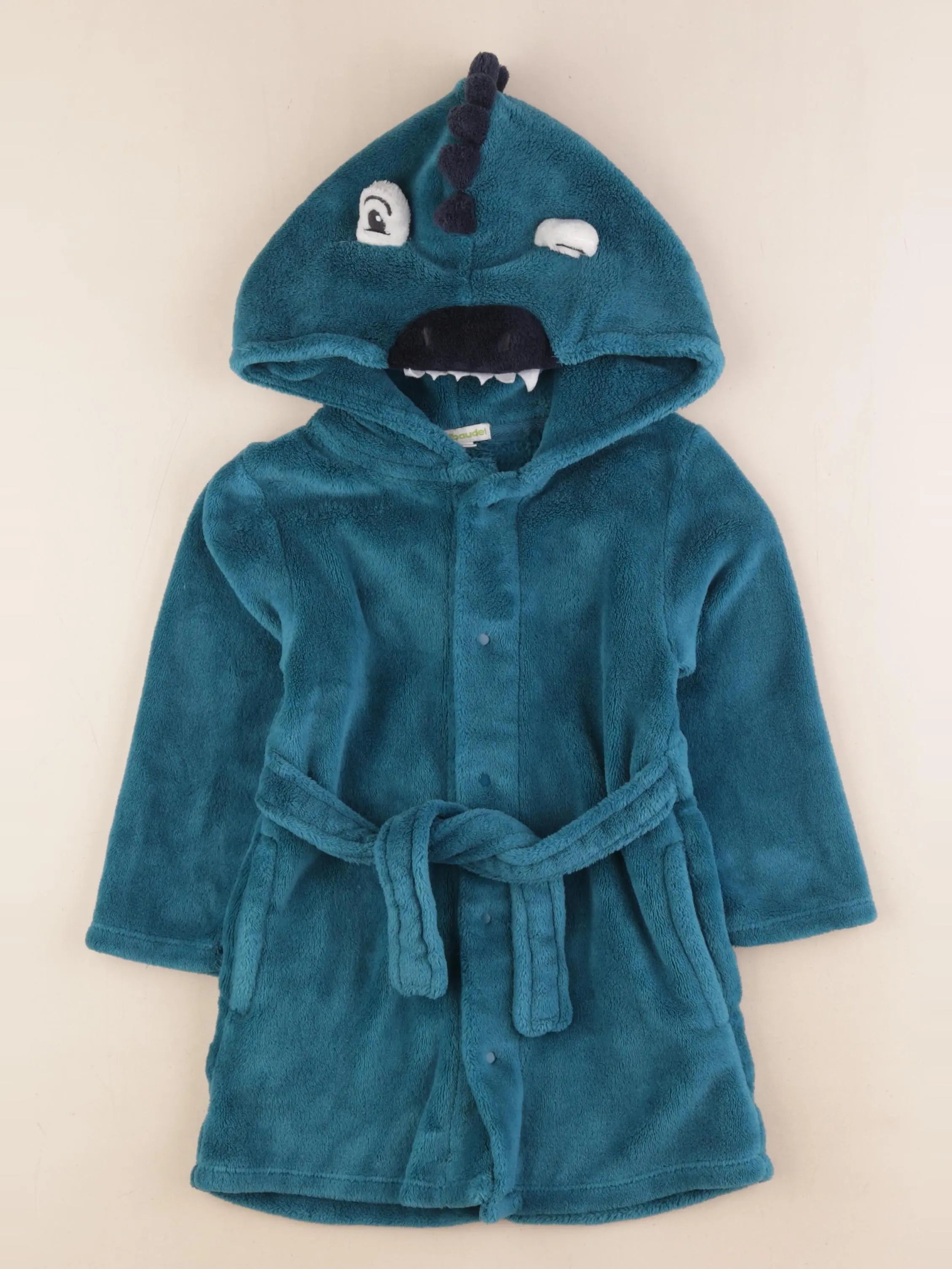 Vertbaudet - robe de chambre vert - 4 ans