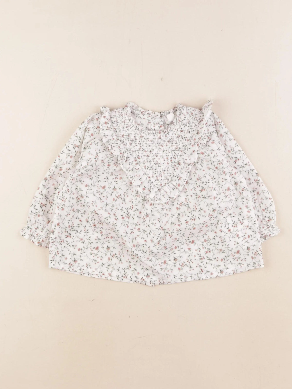 Vertbaudet - blouse multicolore - 12 mois