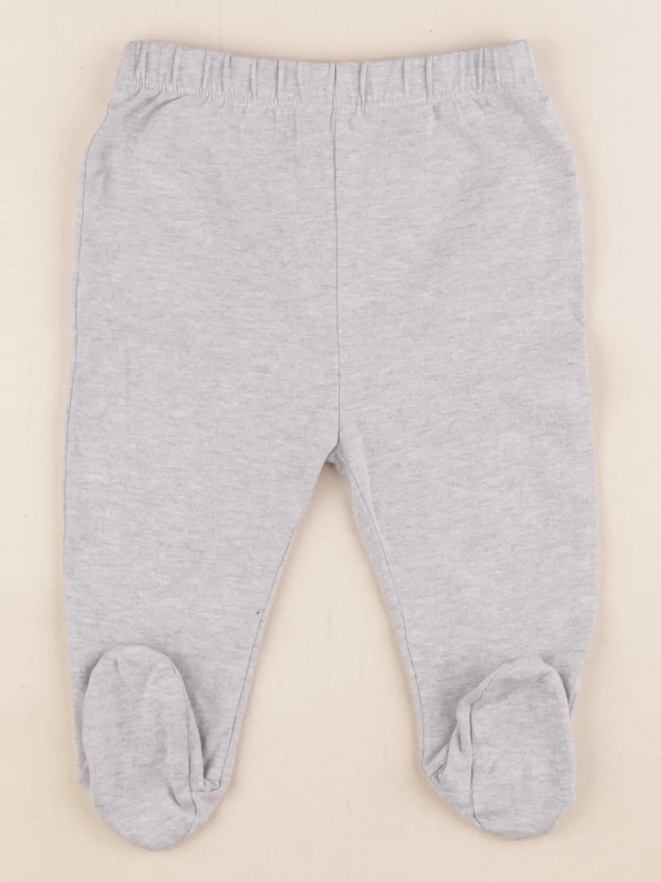 Vertbaudet - legging gris - 12 mois