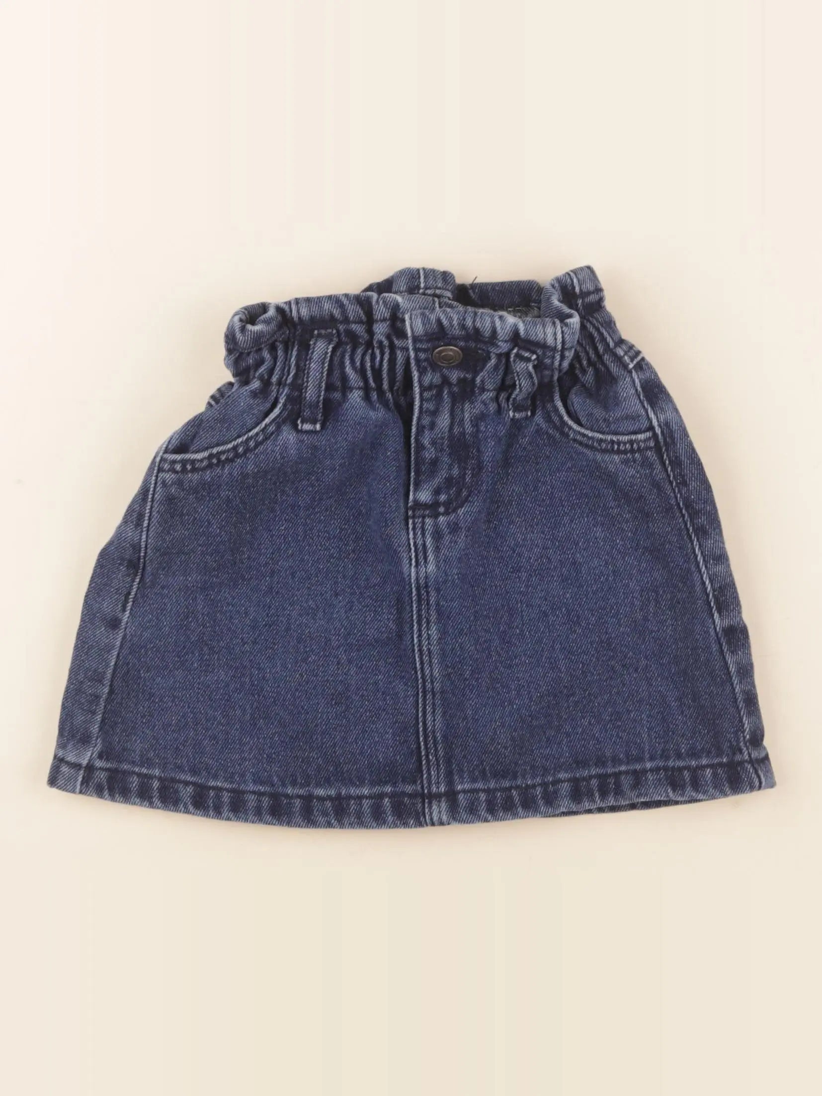 Little Cigogne - jupe bleu - 3 ans