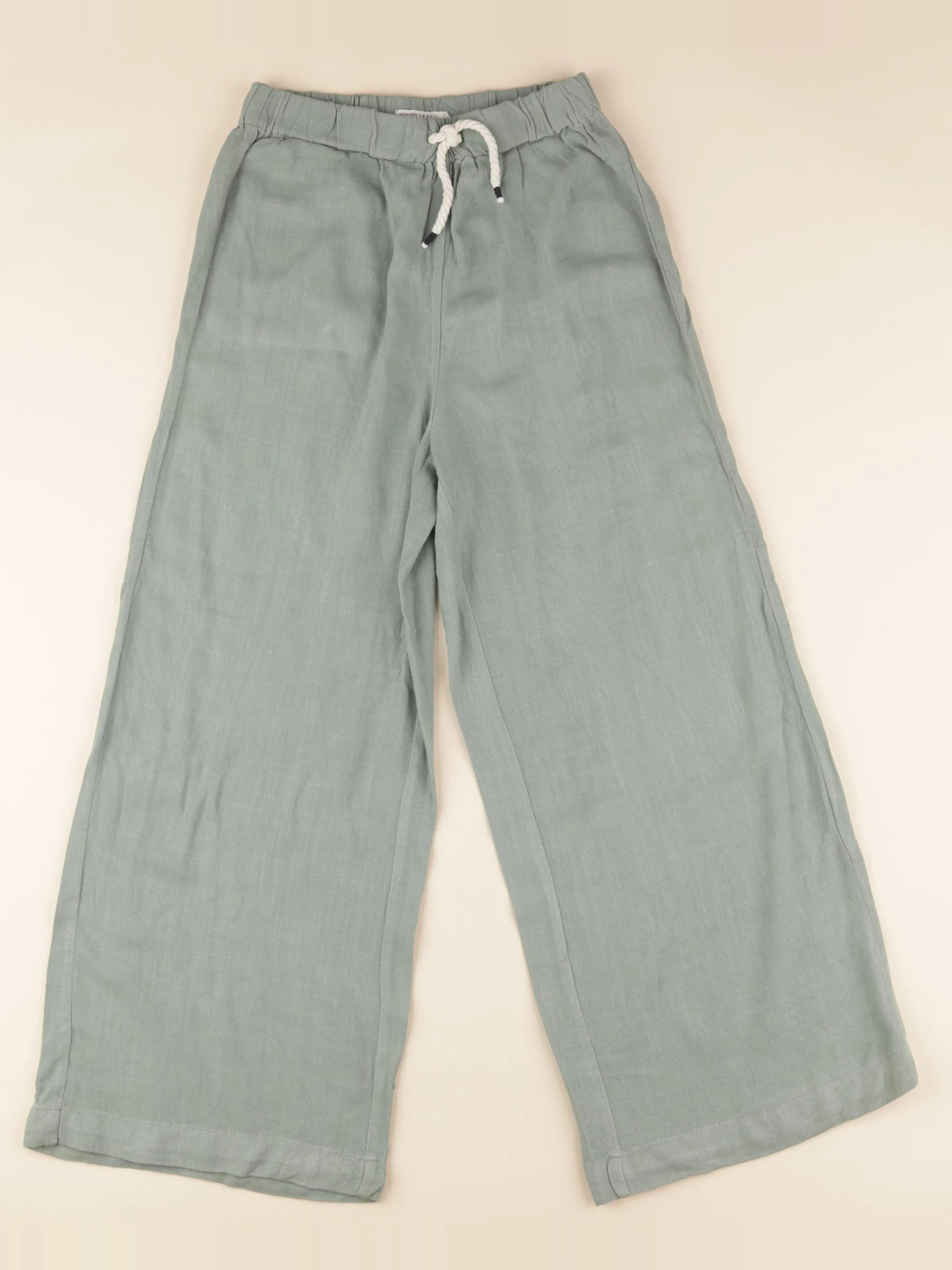 Monoprix - pantalon vert - 12 ans