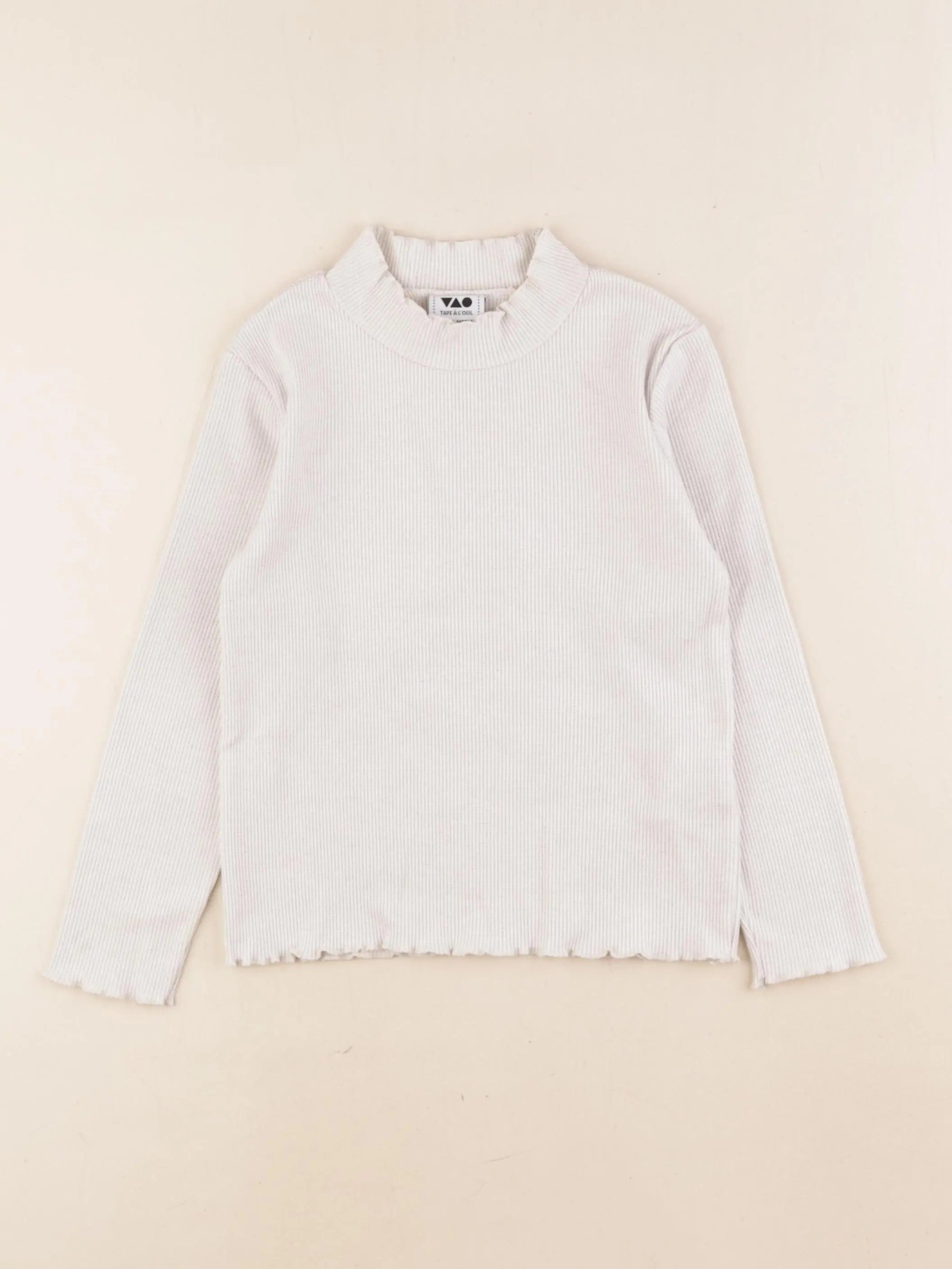 Tape à l'oeil - sous-pull beige, or - 5 ans