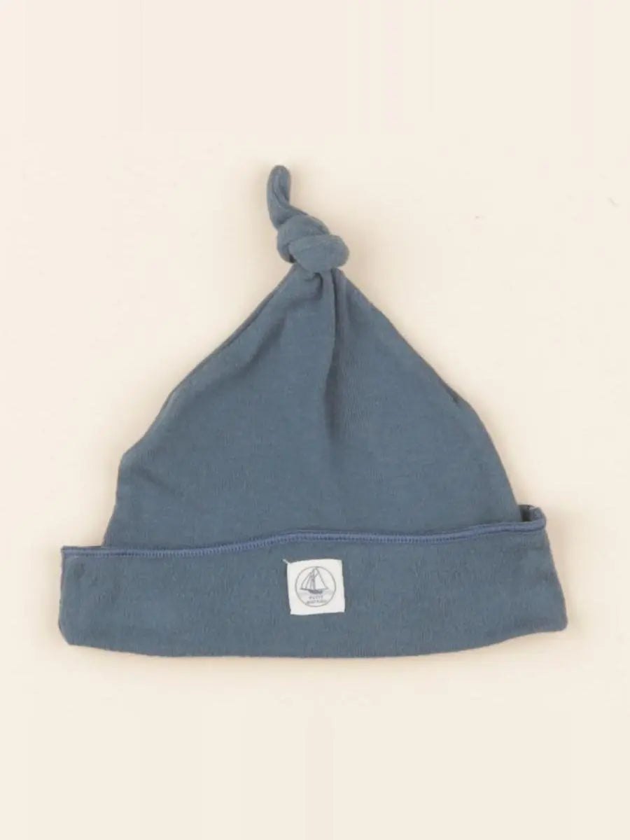 Petit Bateau - bonnet bleu - 6 mois