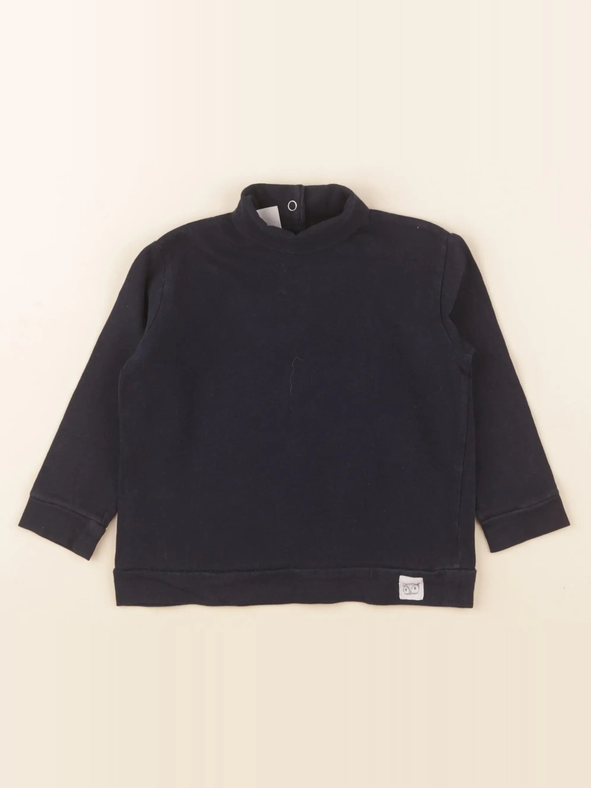 Zara - sous-pull bleu - 12/18 mois