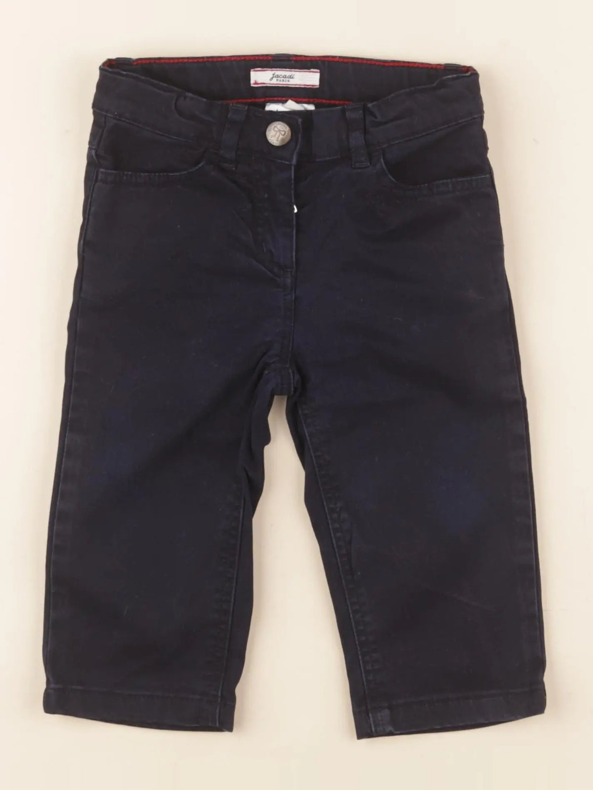 Jacadi - pantalon bleu - 12 mois