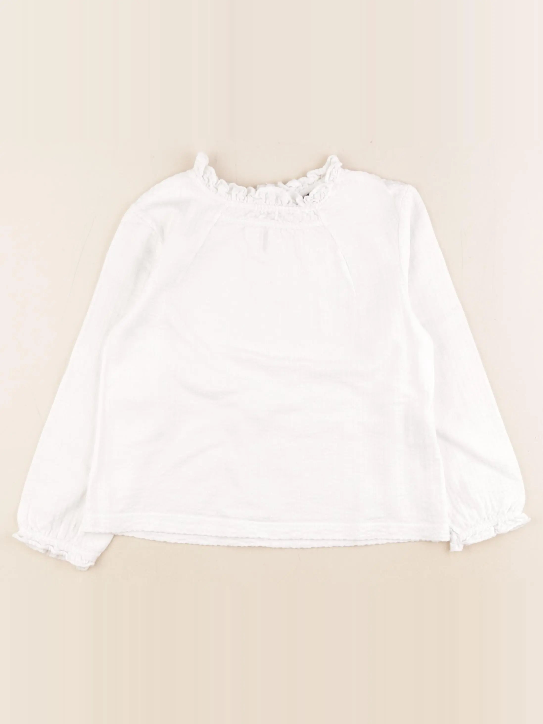 Okaidi - blouse blanc - 6 ans