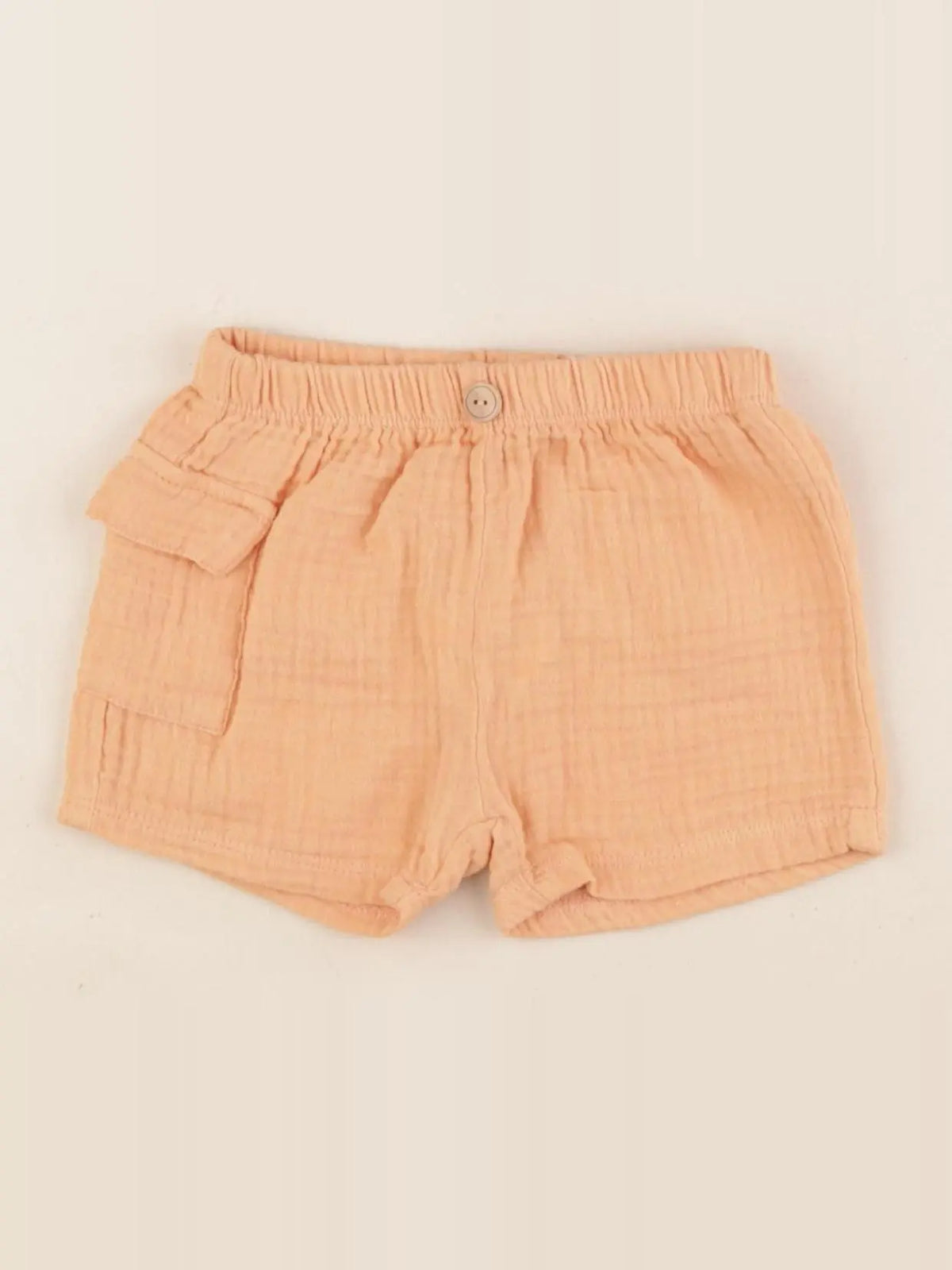 Zara - short orange - 1/3 mois