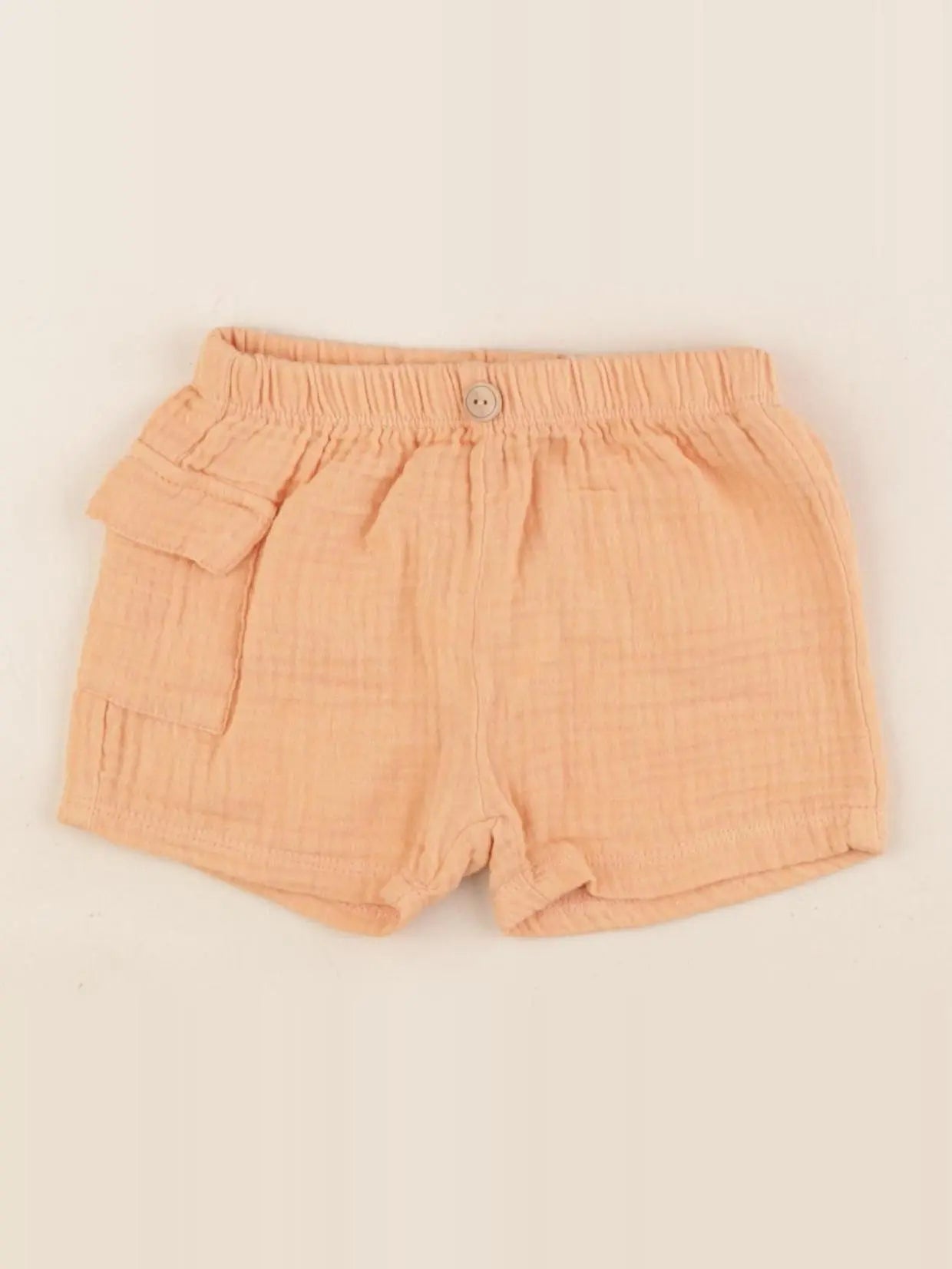 Zara - short orange - 1/3 mois