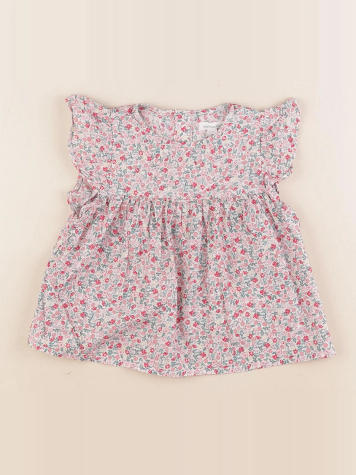 Vertbaudet - blouse rose - 3 ans