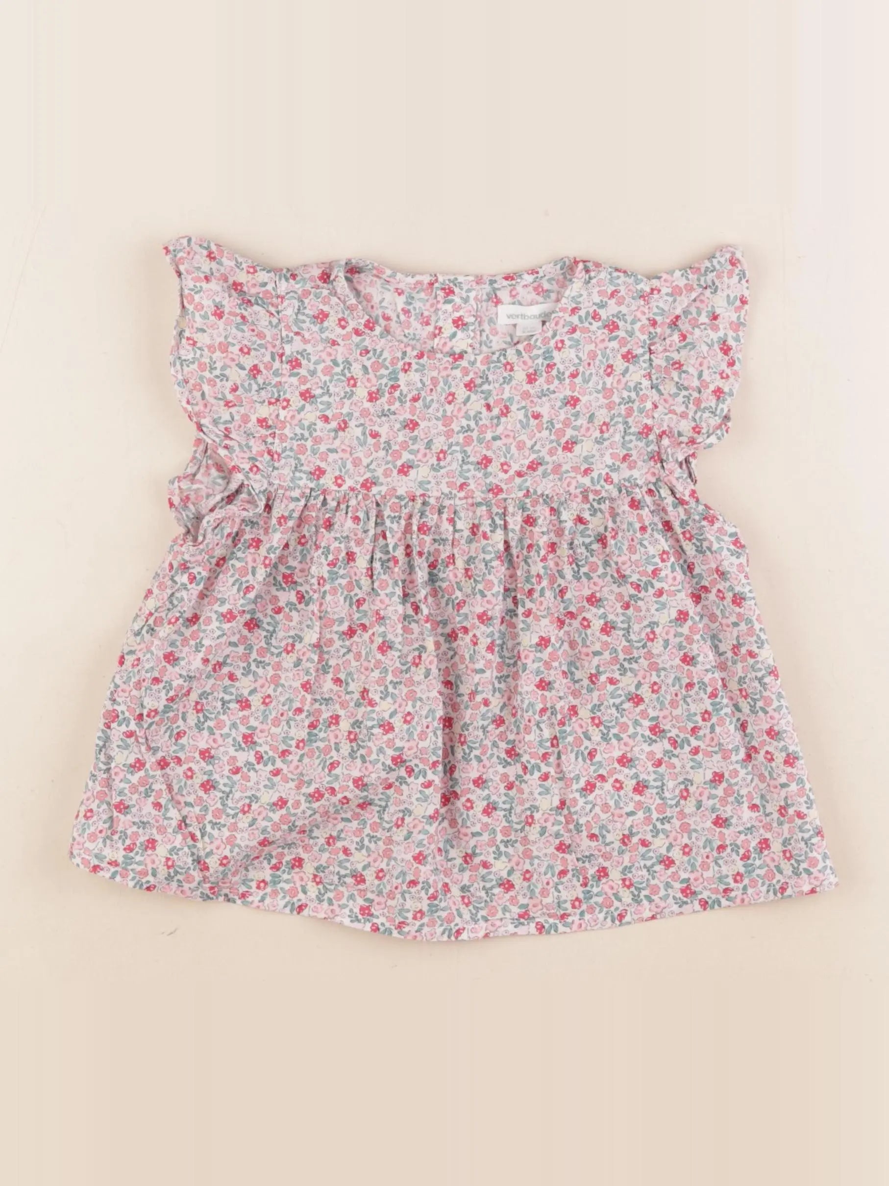 Vertbaudet - blouse rose - 3 ans