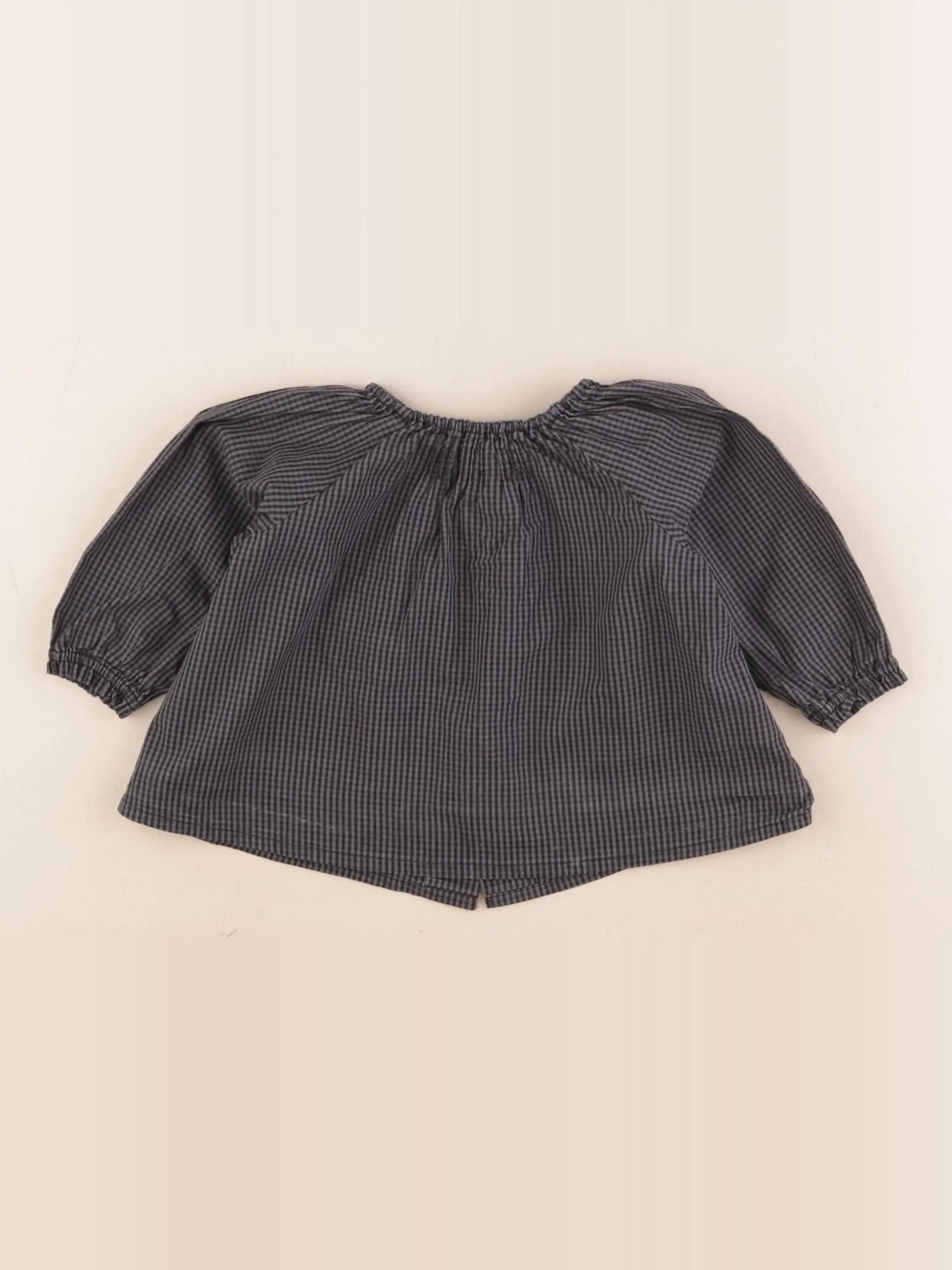 Bonton - blouse gris - 12 mois