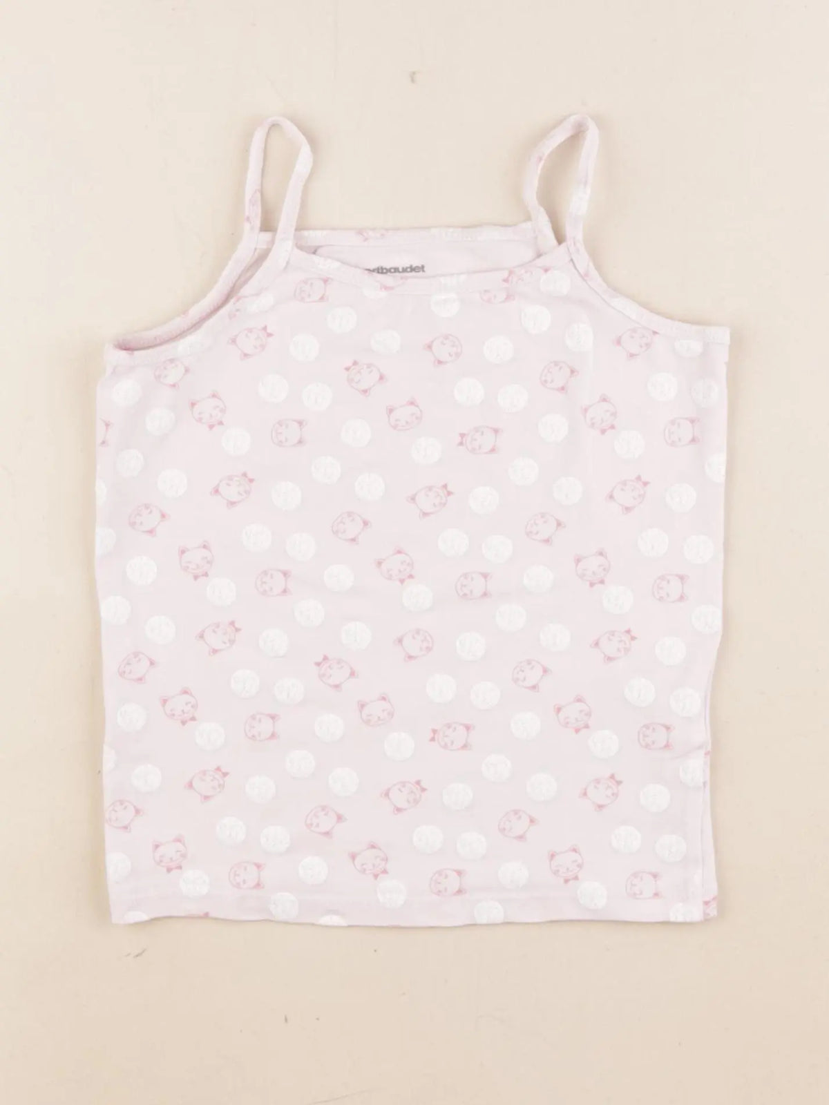 Vertbaudet - maillot de corps rose - 5 ans