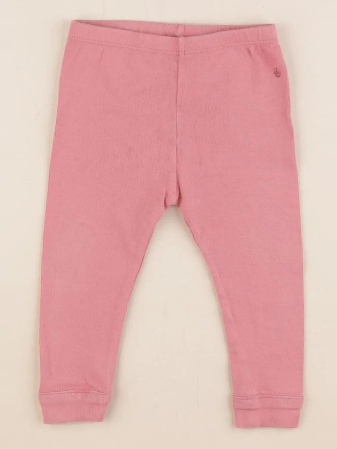 Petit Bateau - legging rose - 12 mois