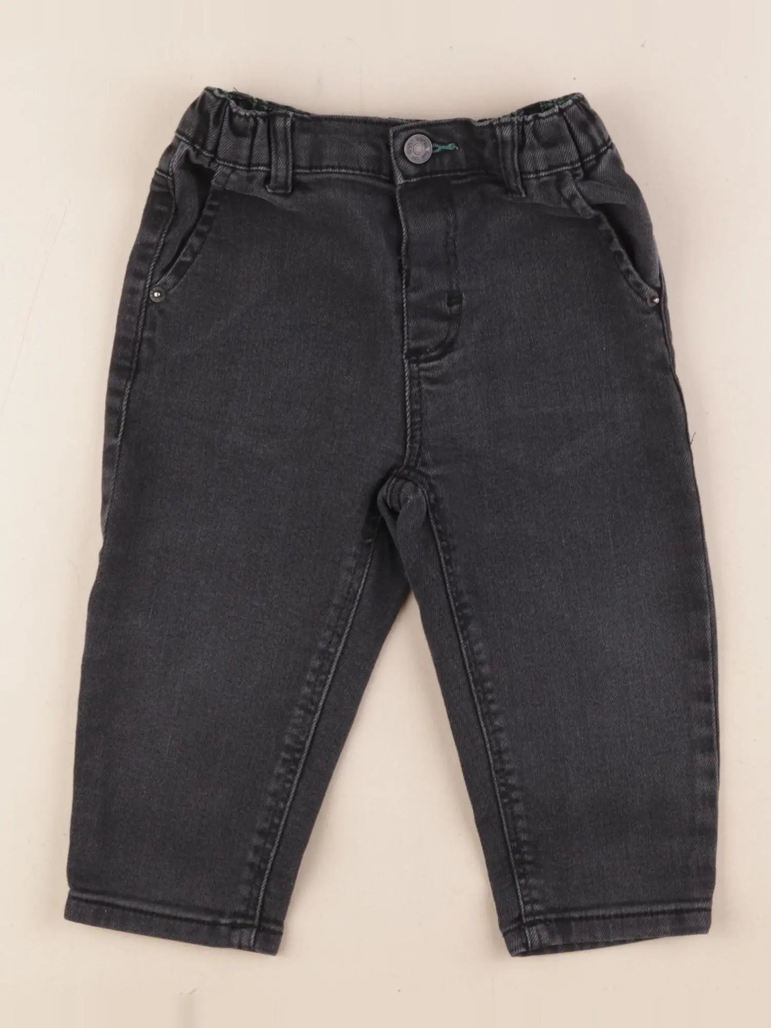 Zara - jean noir - 12/18 mois