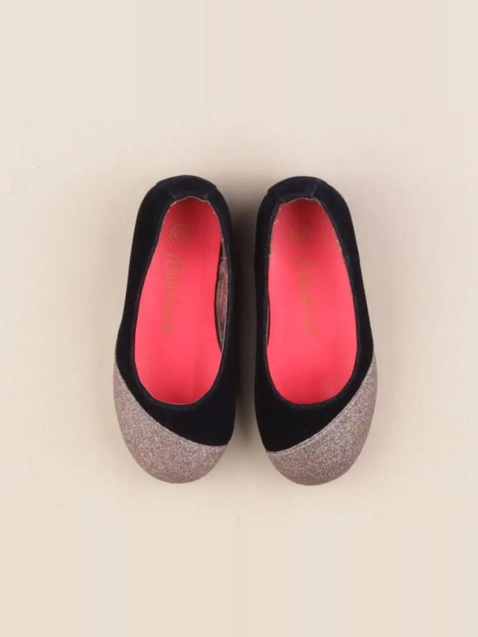 Billie Blush - ballerines bleu, bronze - pointure 23
