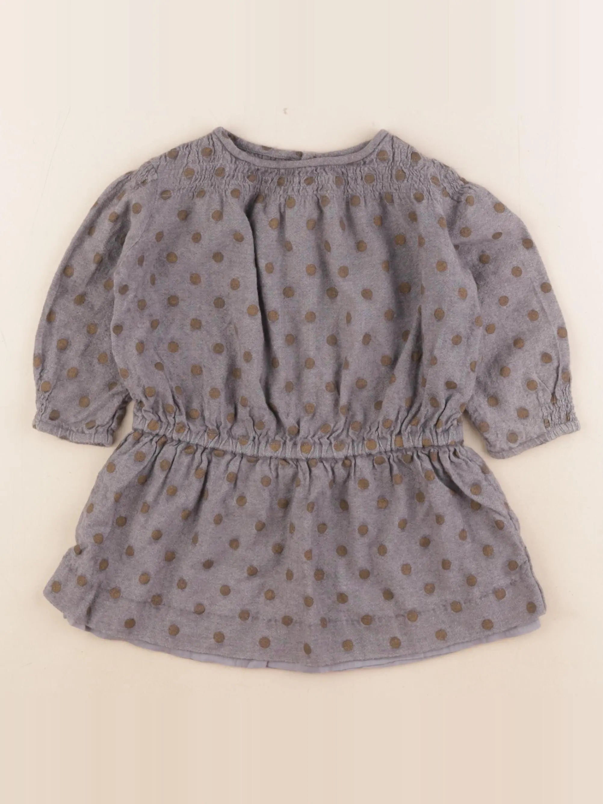 Bonpoint - robe gris - 3 ans