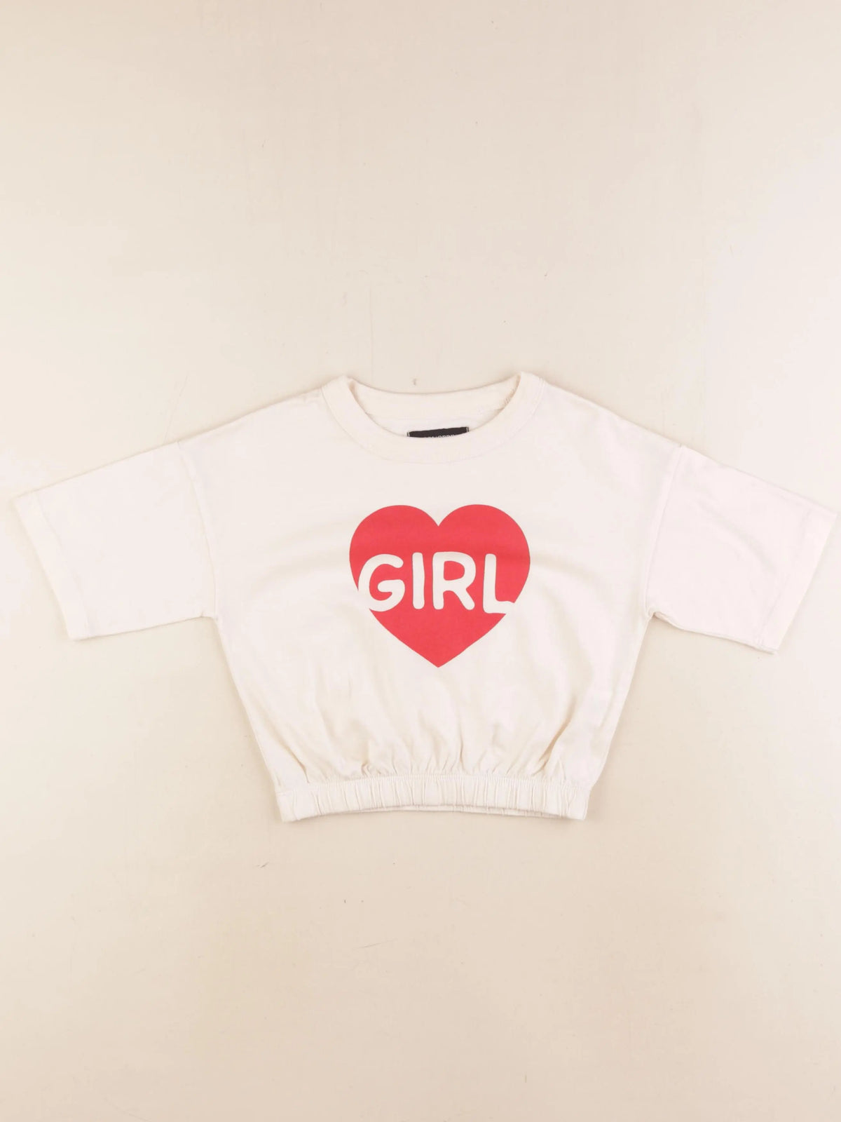 Monoprix - tee-shirt beige - 5 ans