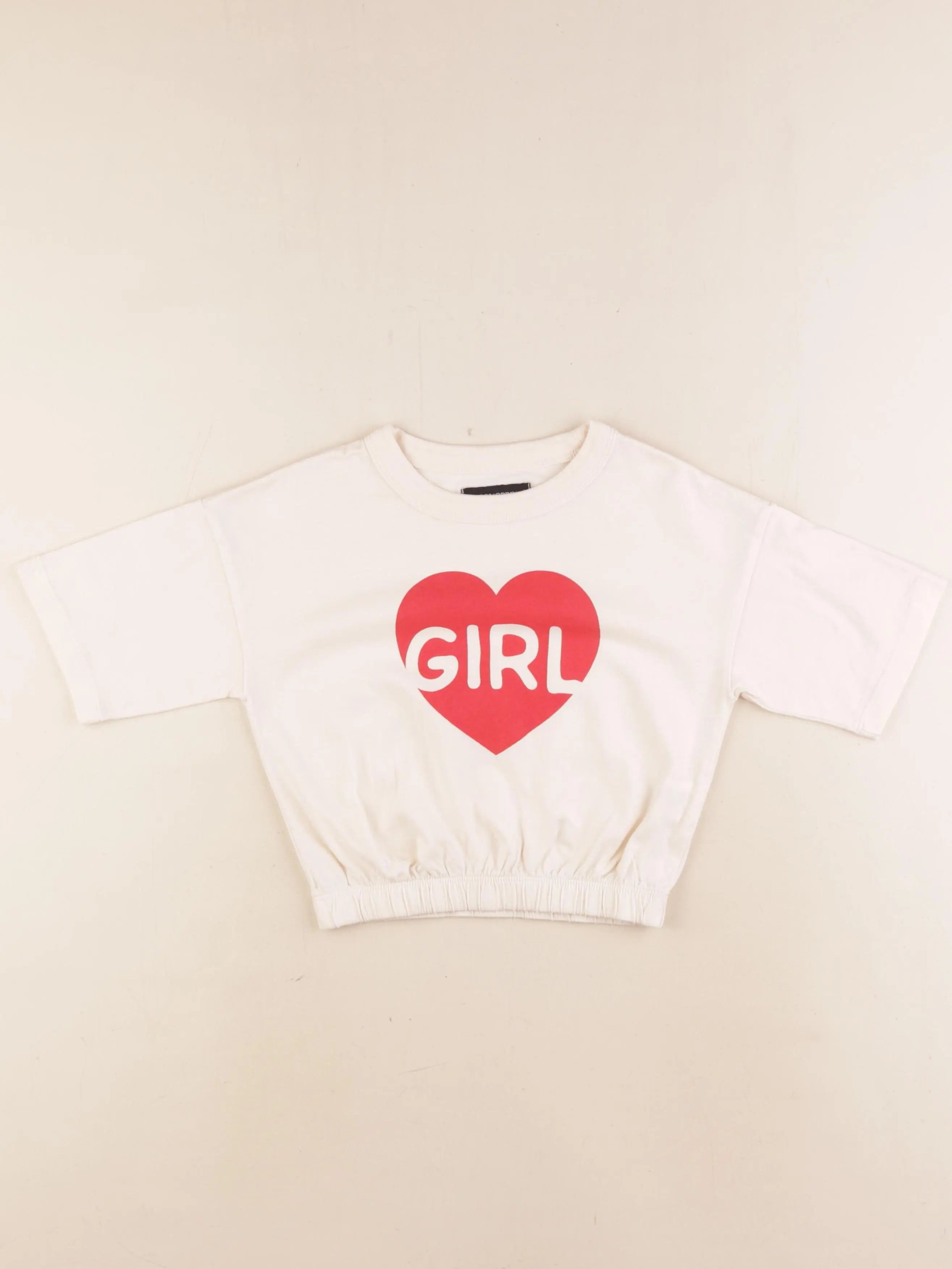 Monoprix - tee-shirt beige - 5 ans