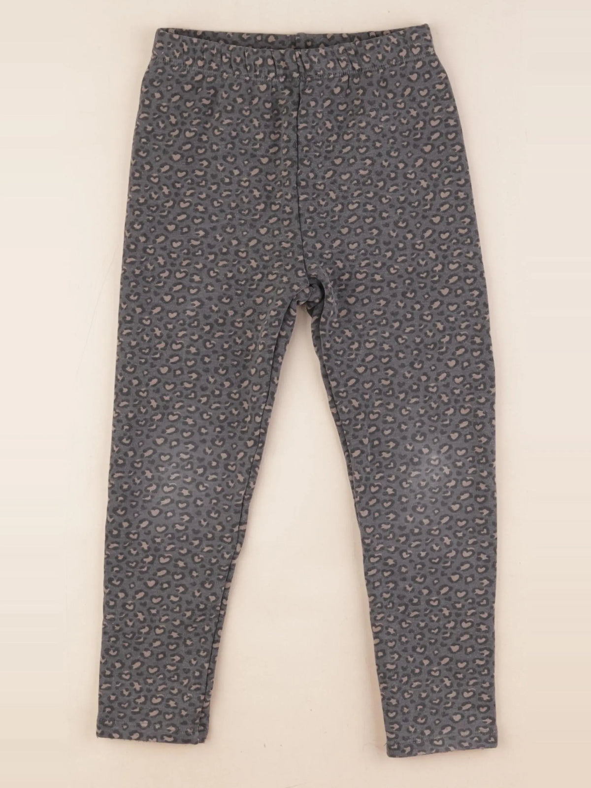 Vertbaudet - legging doublé gris - 6 ans